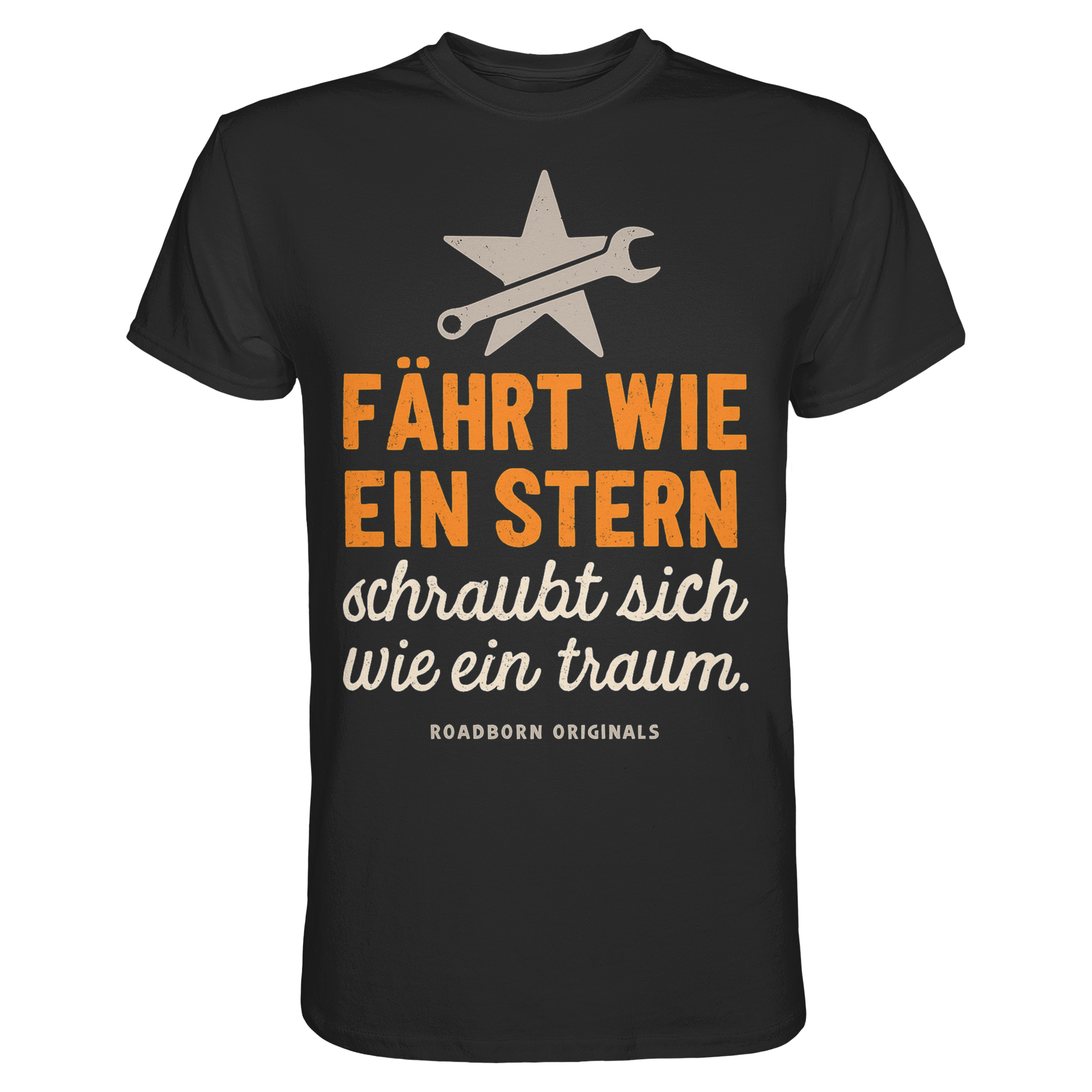 Fährt wie ein Stern, schraubt sich wie ein Traum - Premium Shirt