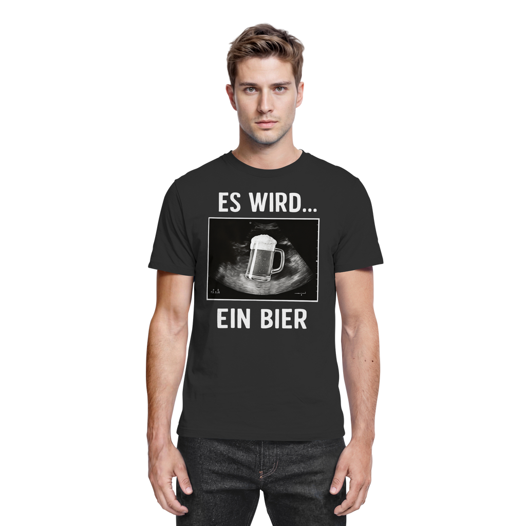 Es wird ein Bier - Premium Shirt