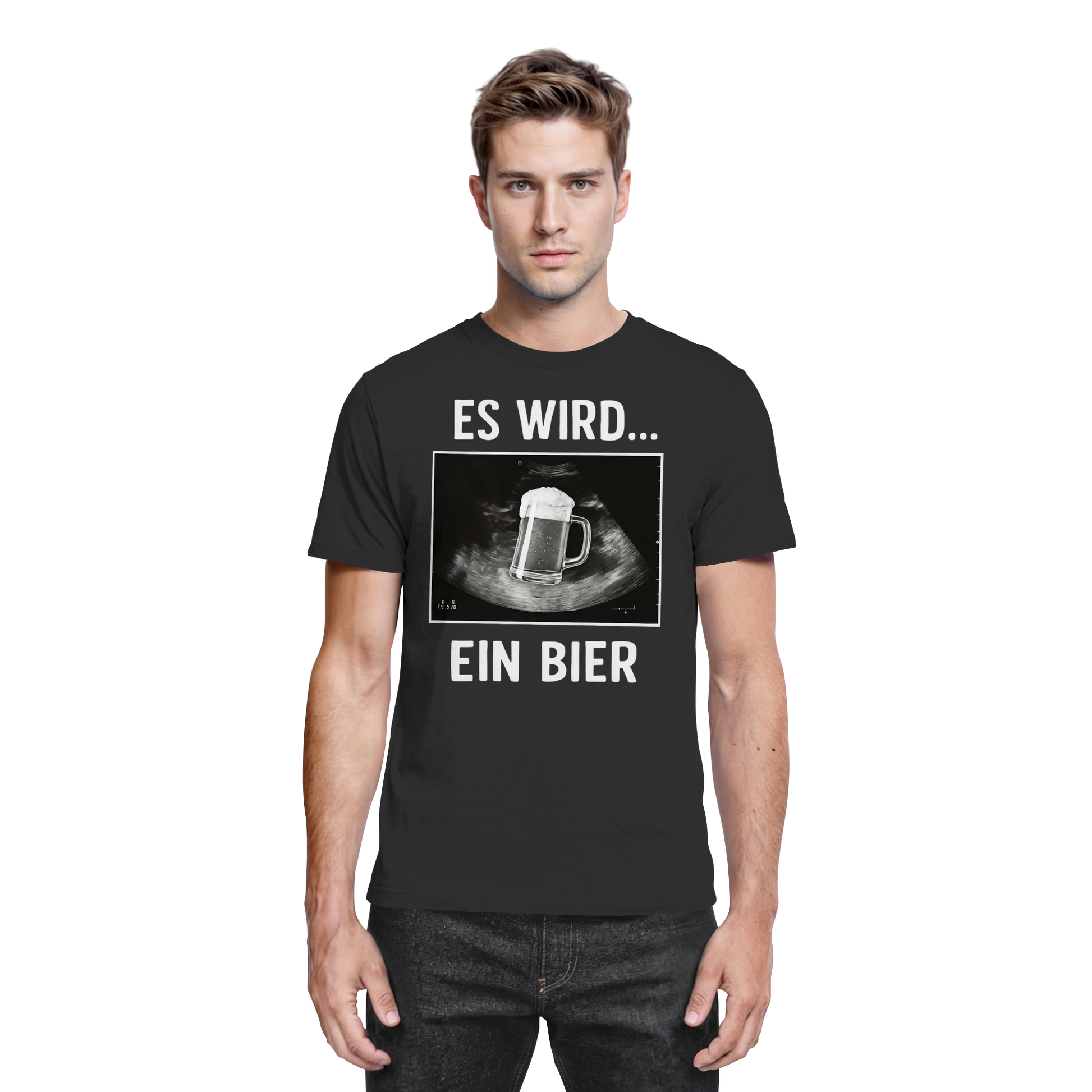 Es wird ein Bier - Premium Shirt