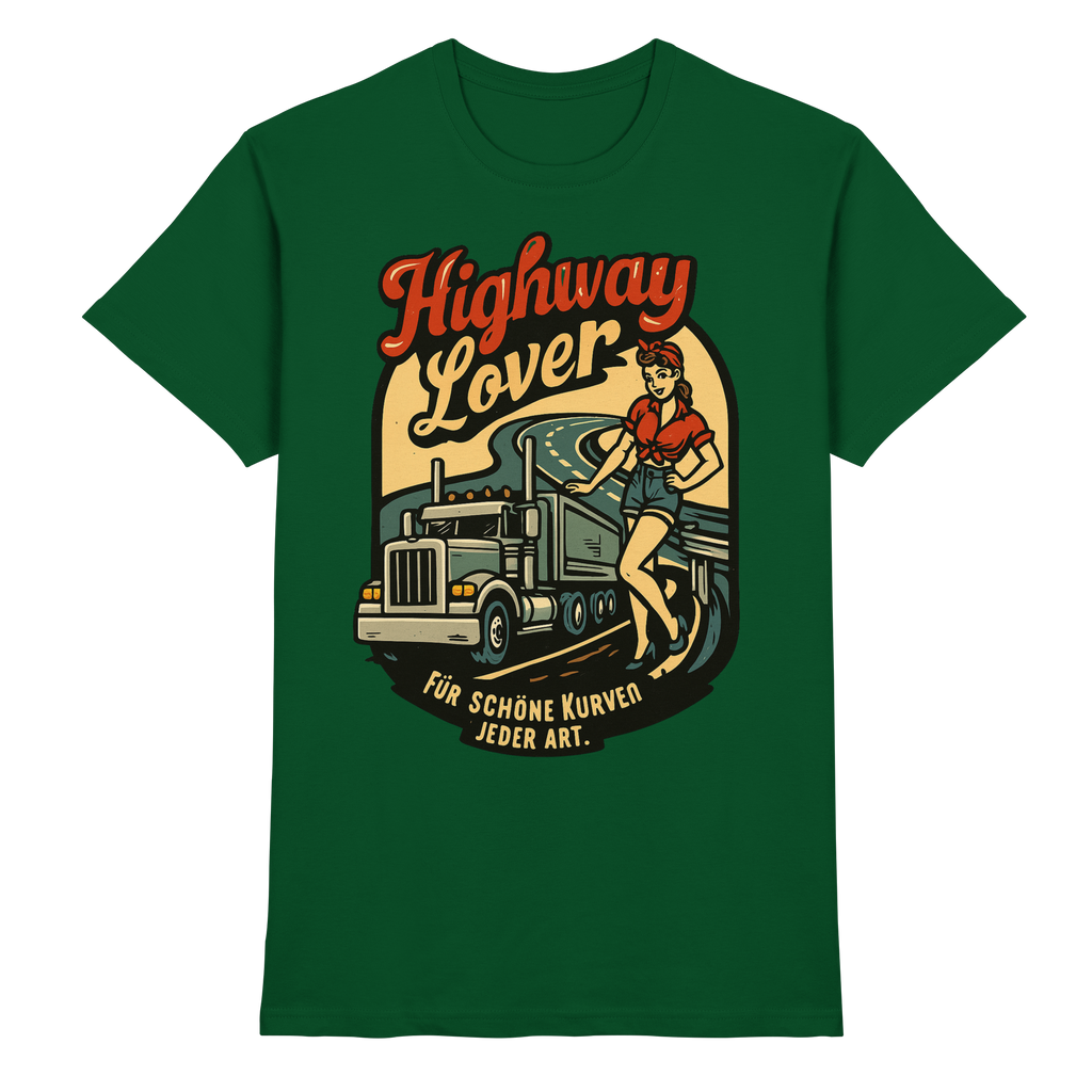 Highway Lover - Für schöne Kurven jeder Art - Premium Shirt
