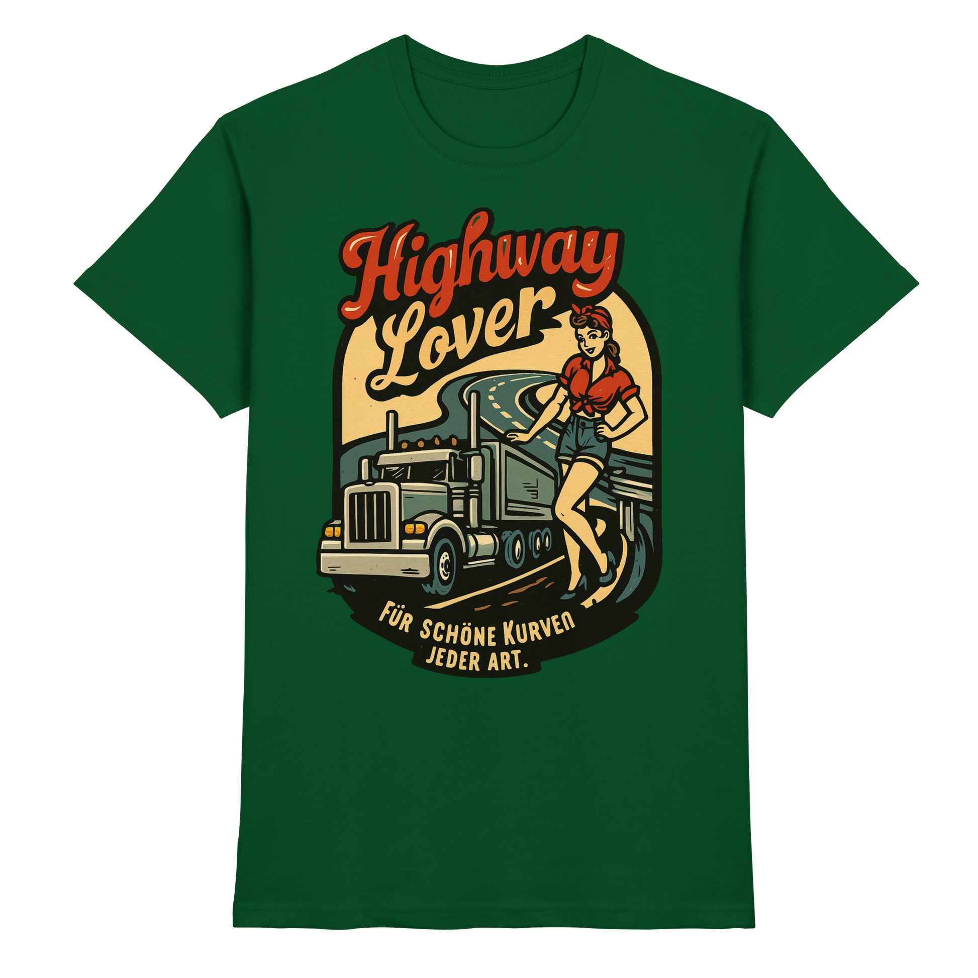 Highway Lover - Für schöne Kurven jeder Art - Premium Shirt