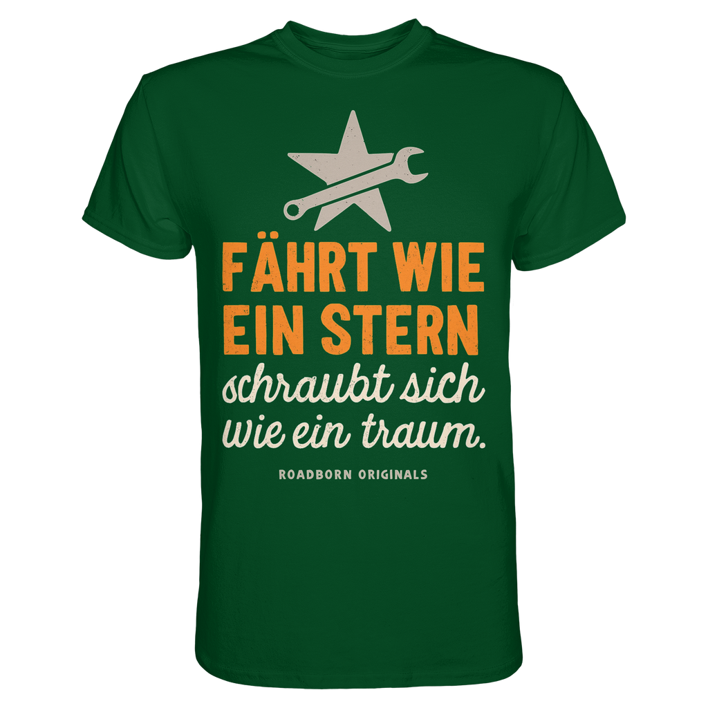 Fährt wie ein Stern, schraubt sich wie ein Traum - Premium Shirt