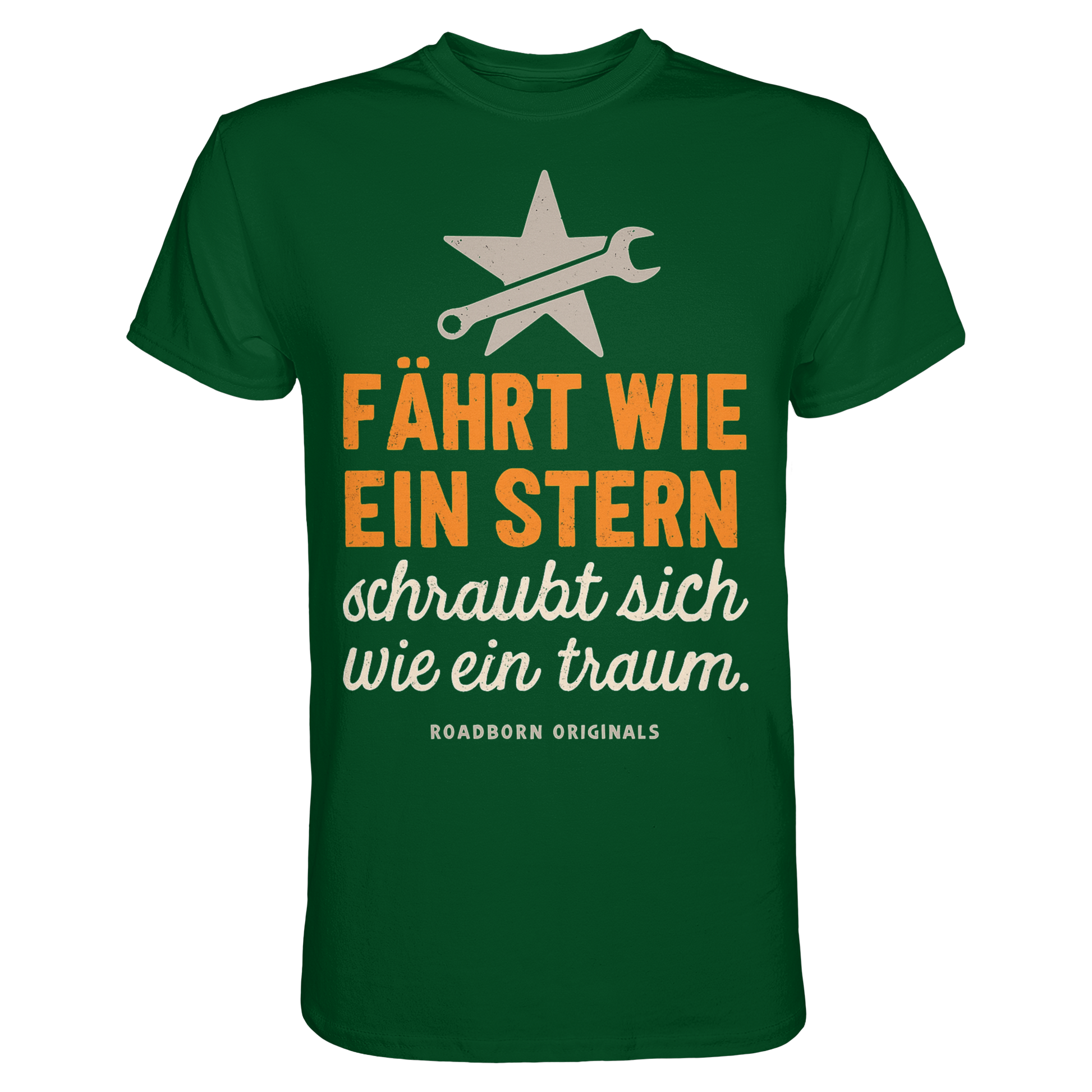 Fährt wie ein Stern, schraubt sich wie ein Traum - Premium Shirt