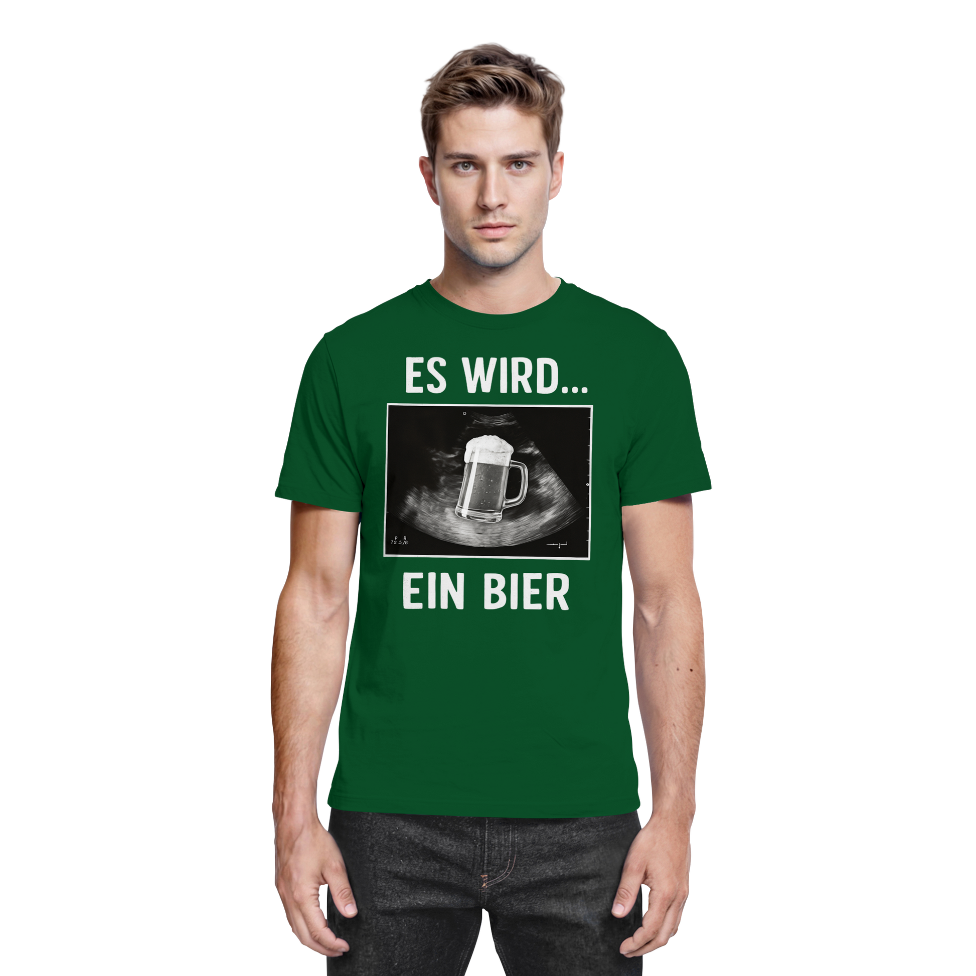 Es wird ein Bier - Premium Shirt