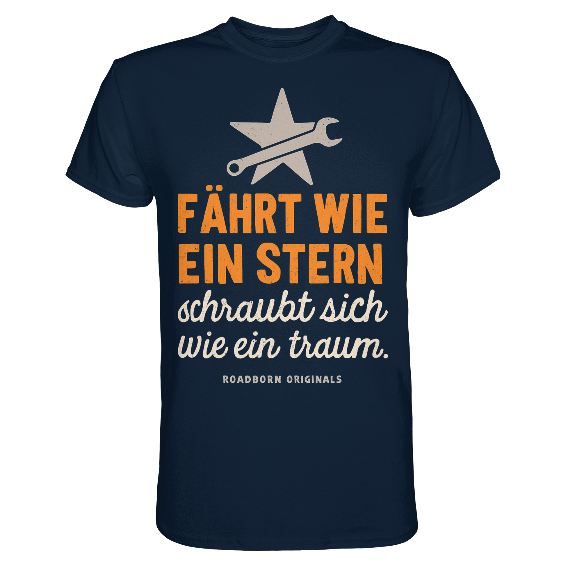 Fährt wie ein Stern, schraubt sich wie ein Traum - Premium Shirt