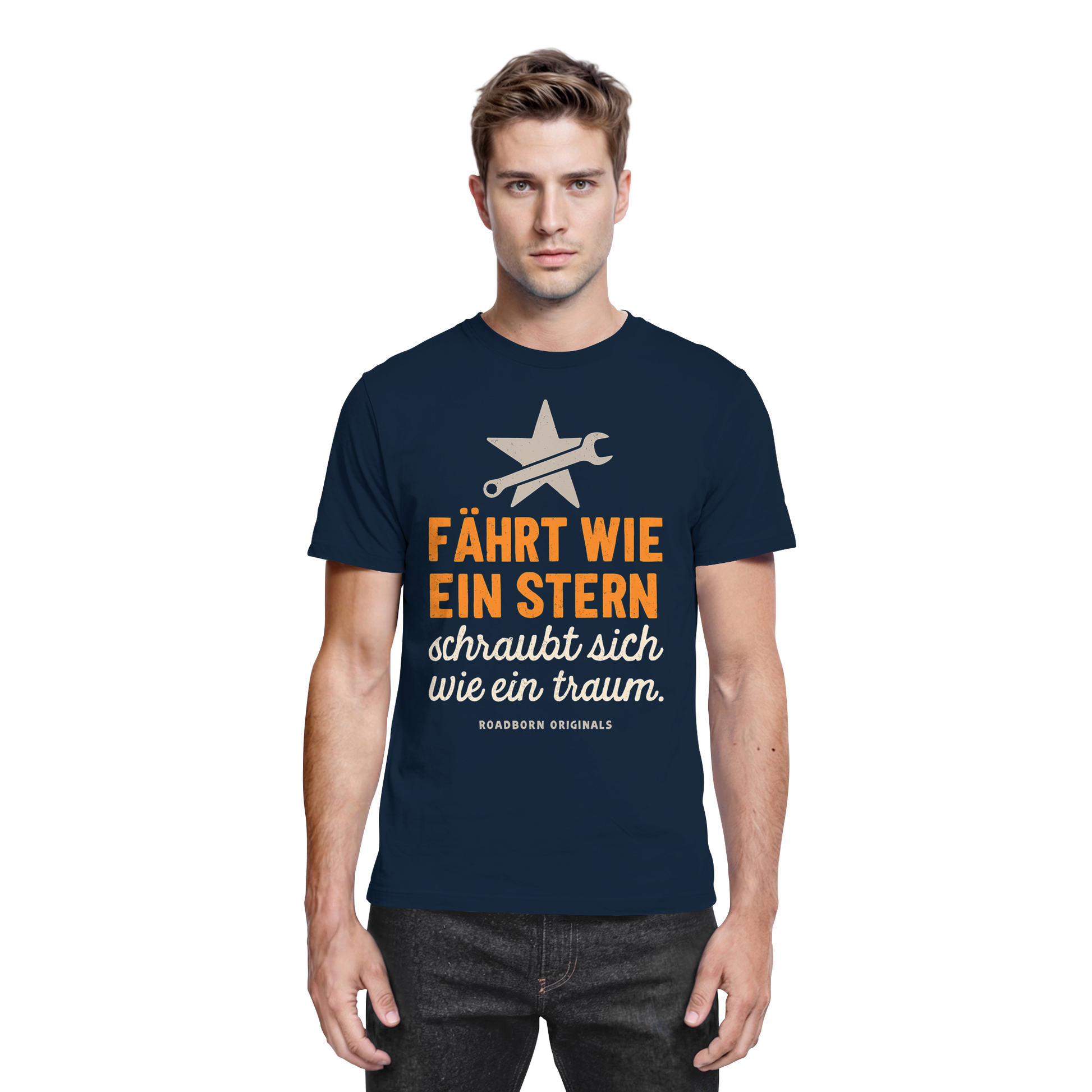 Fährt wie ein Stern, schraubt sich wie ein Traum - Premium Shirt