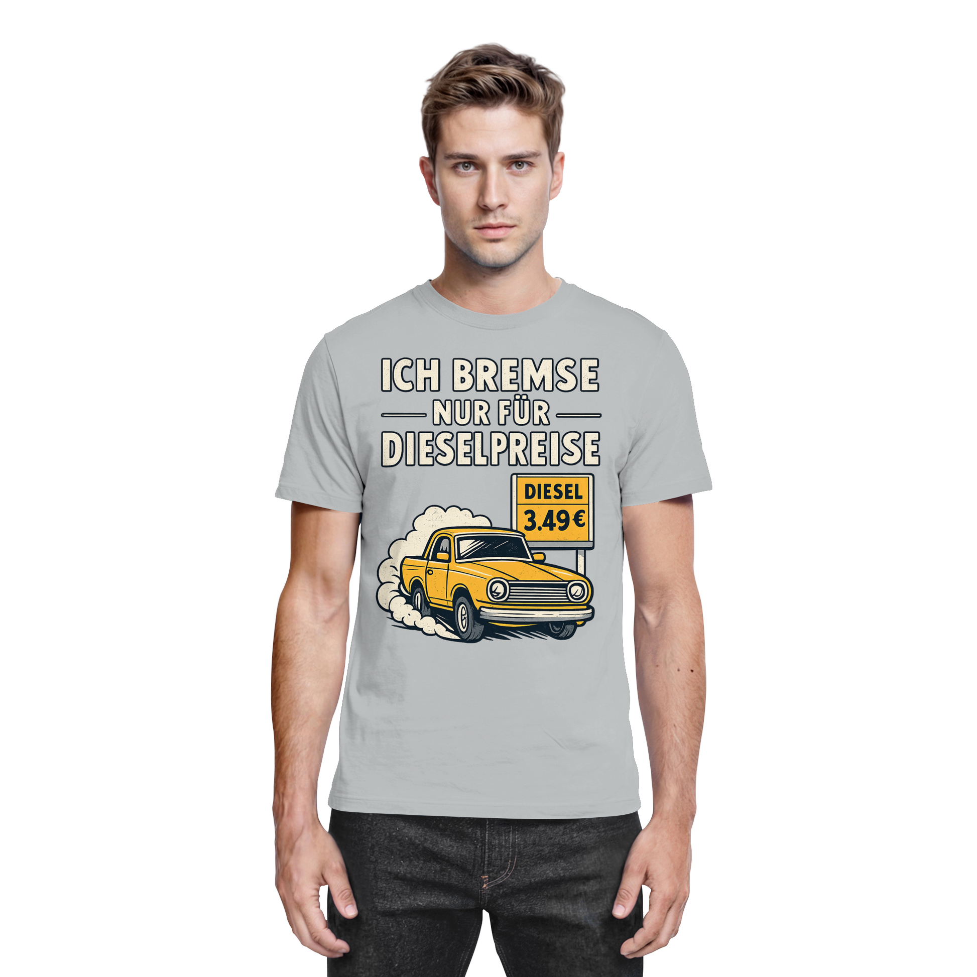 Ich bremse nur für Dieselpreise - Premium Shirt