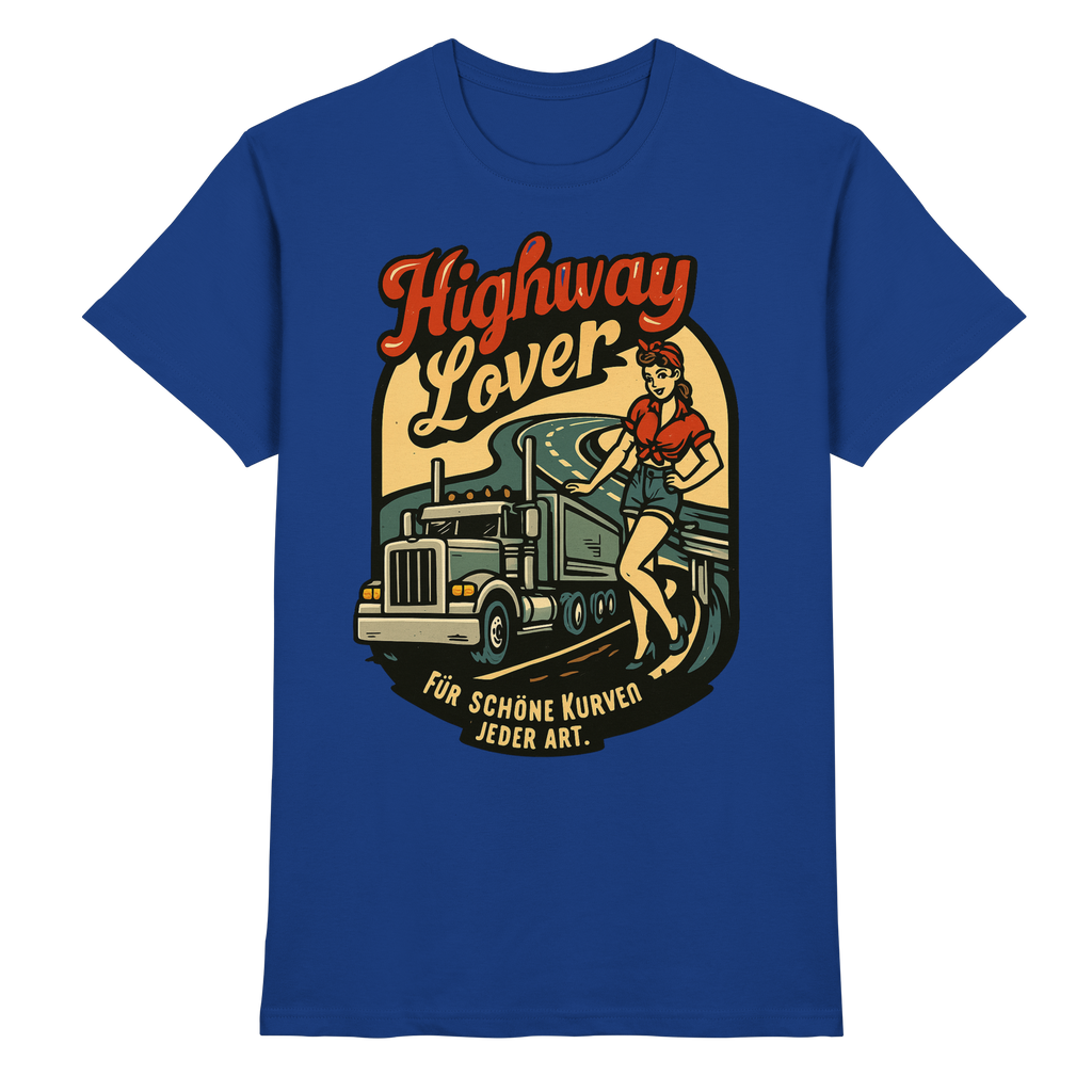 Highway Lover - Für schöne Kurven jeder Art - Premium Shirt