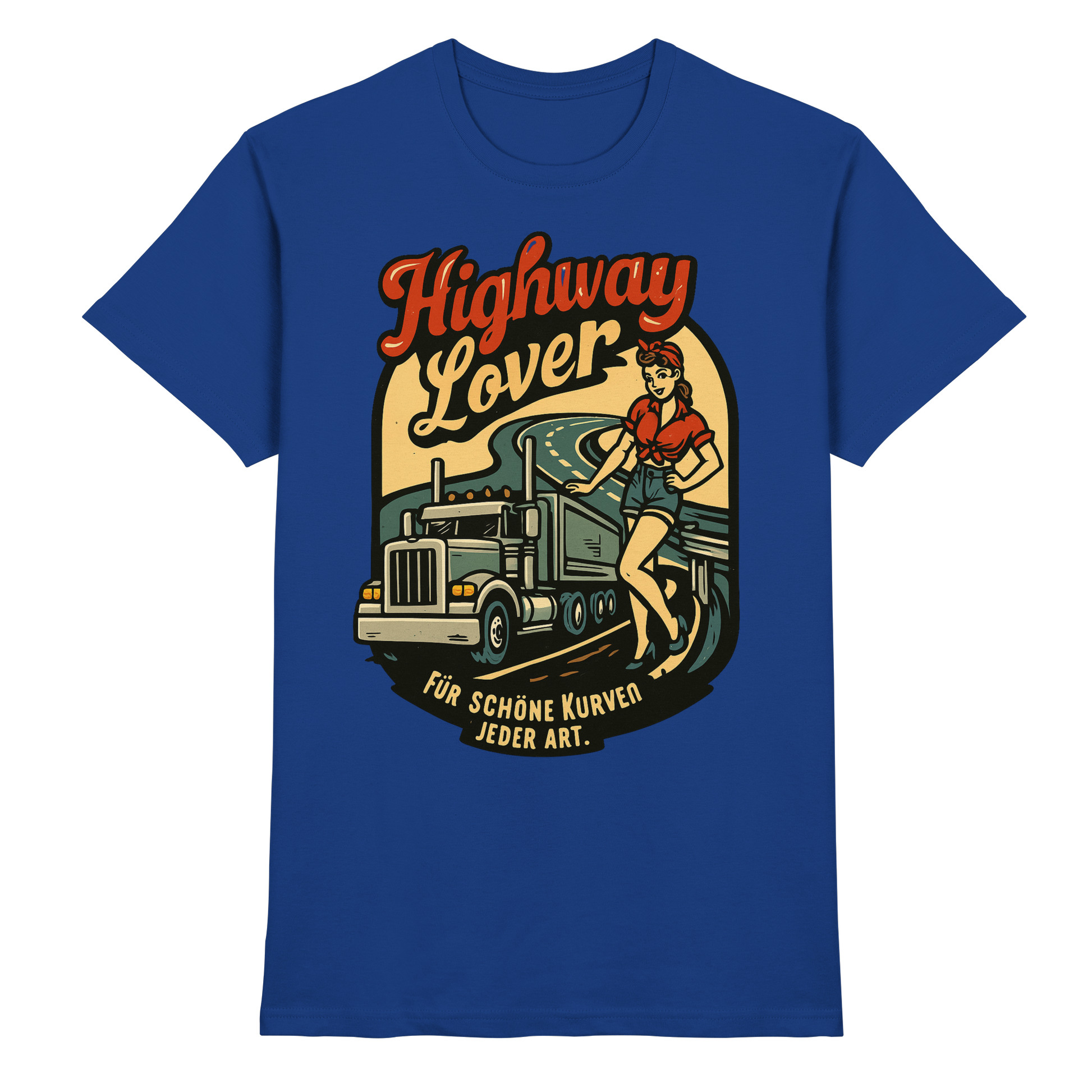 Highway Lover - Für schöne Kurven jeder Art - Premium Shirt