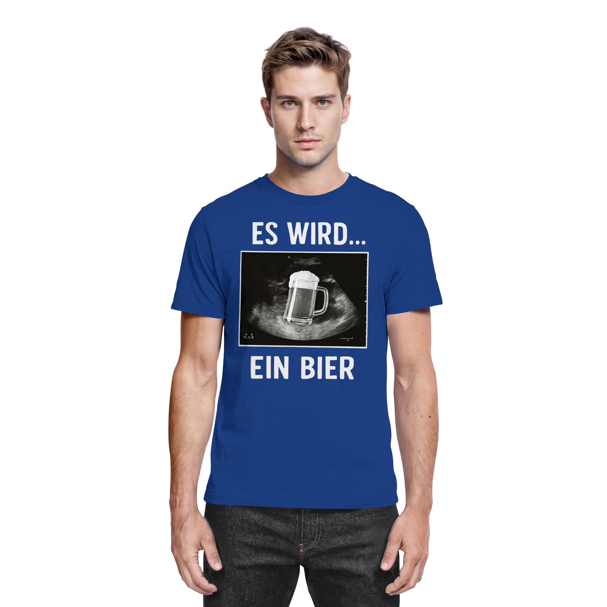 Es wird ein Bier - Premium Shirt