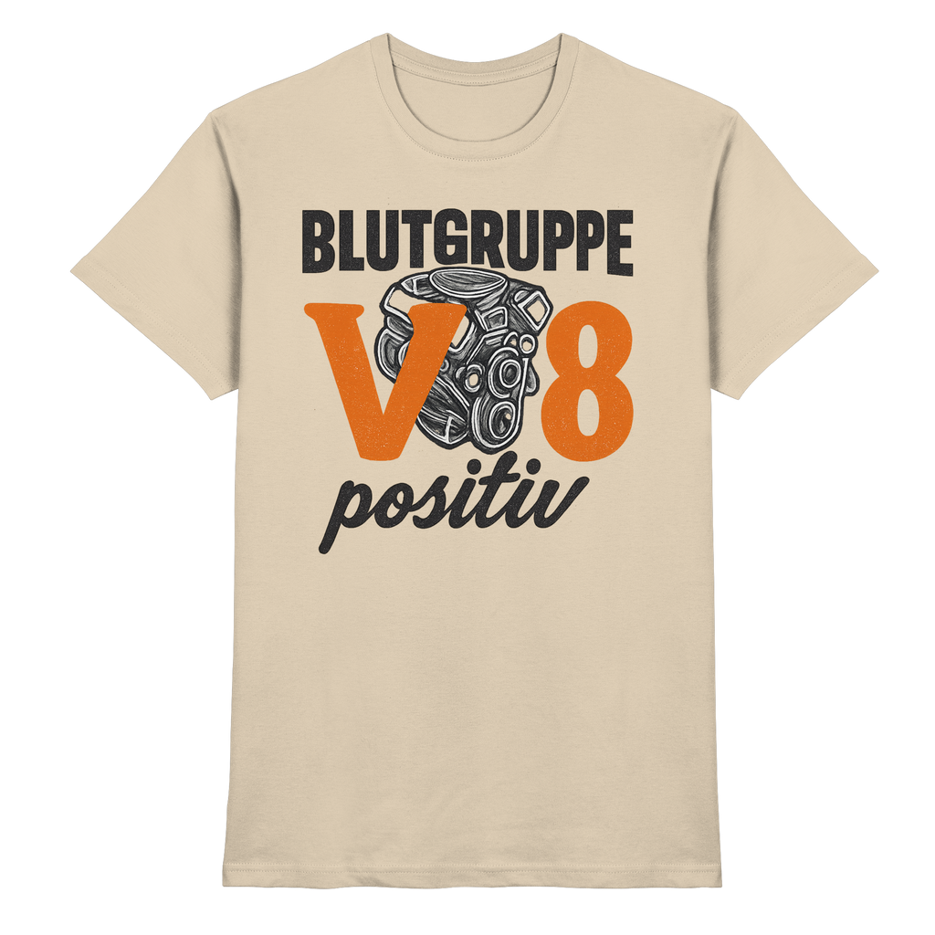 Blutgruppe V8 positiv - Premium Shirt
