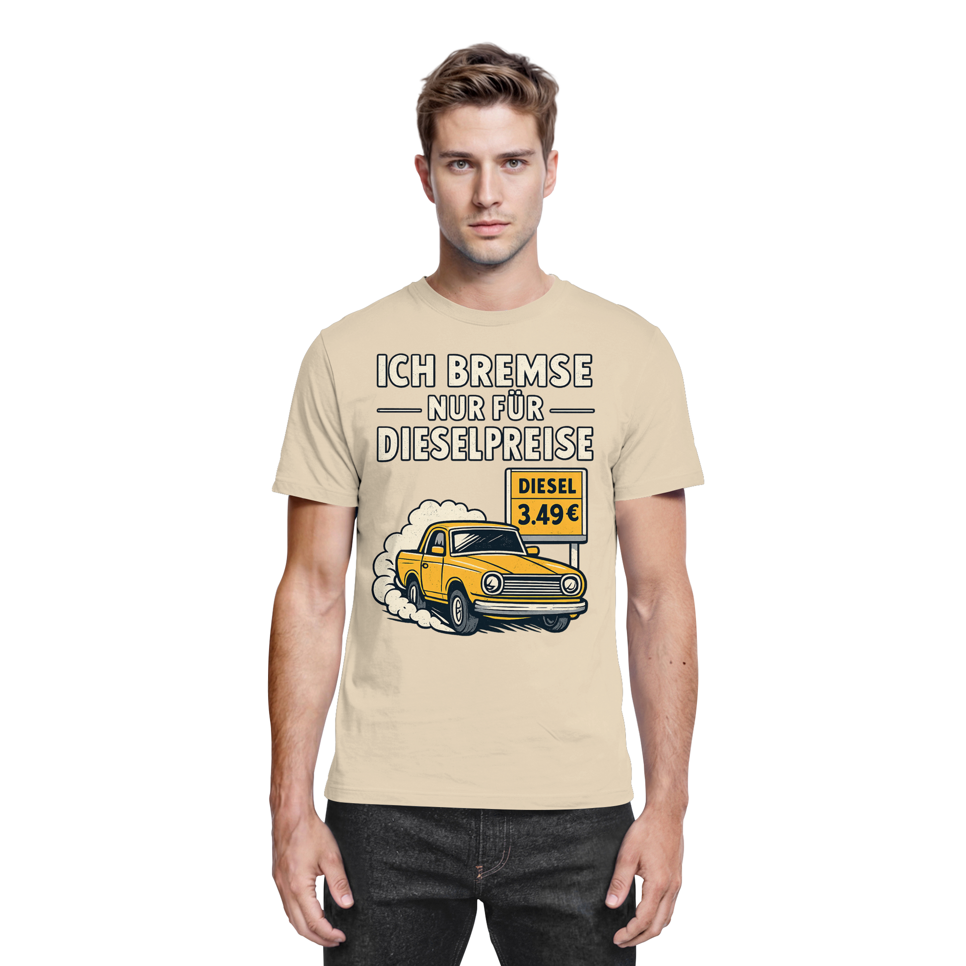 Ich bremse nur für Dieselpreise - Premium Shirt