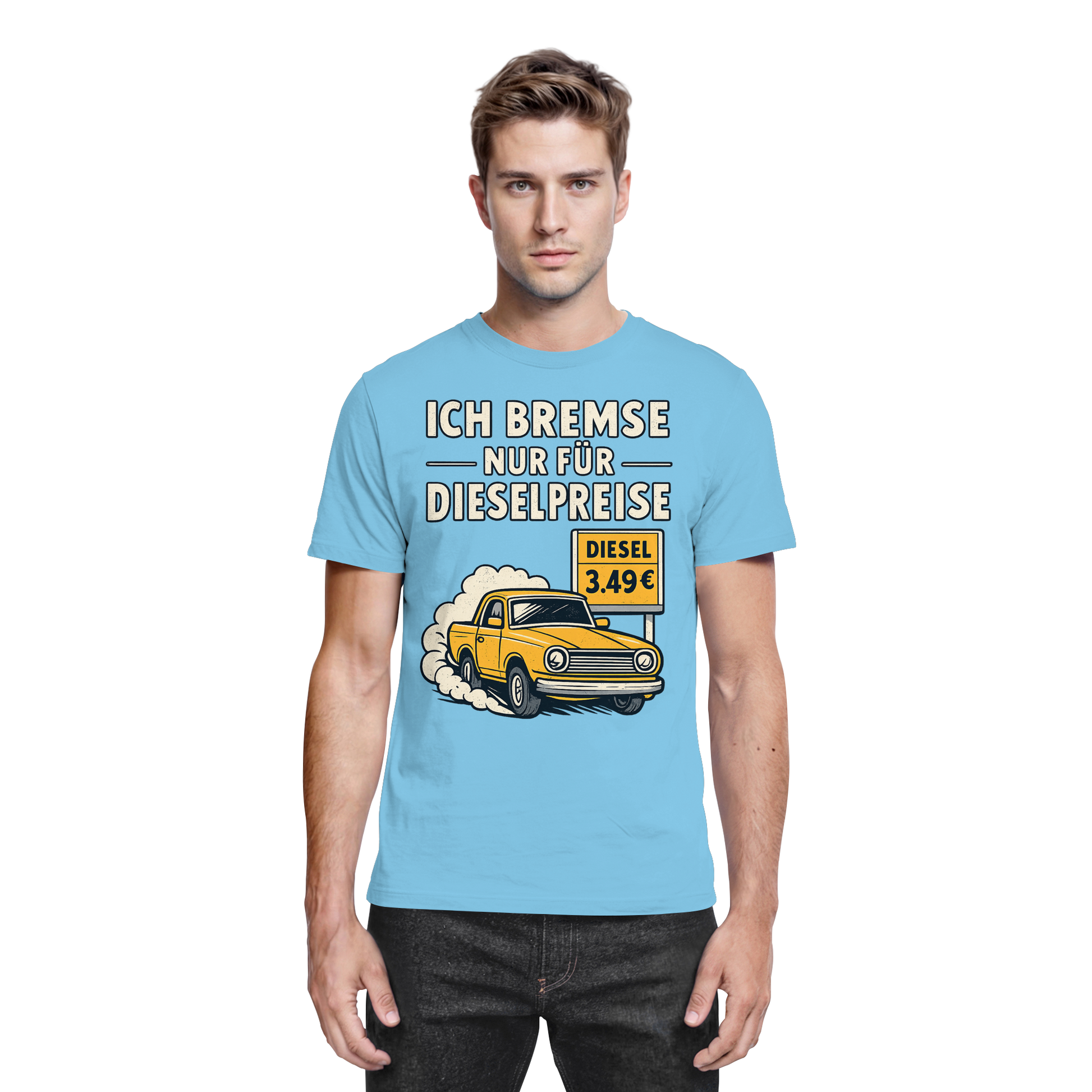 Ich bremse nur für Dieselpreise - Premium Shirt