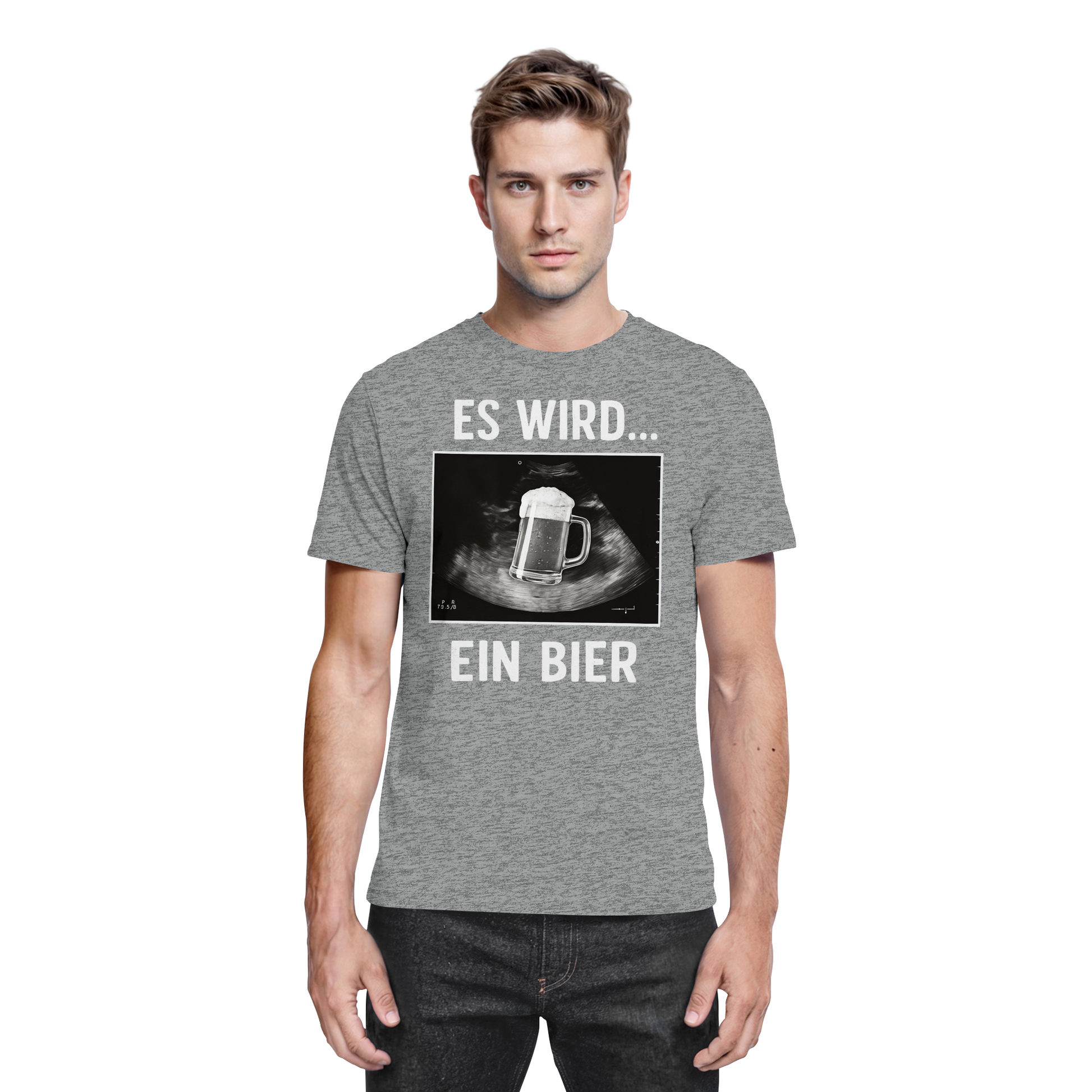 Es wird ein Bier - Premium Shirt