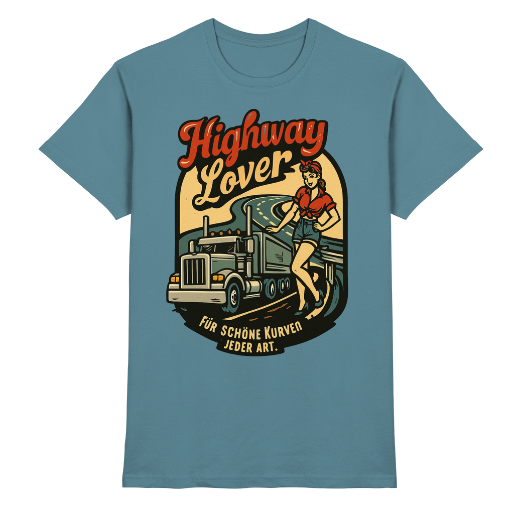 Highway Lover - Für schöne Kurven jeder Art - Premium Shirt