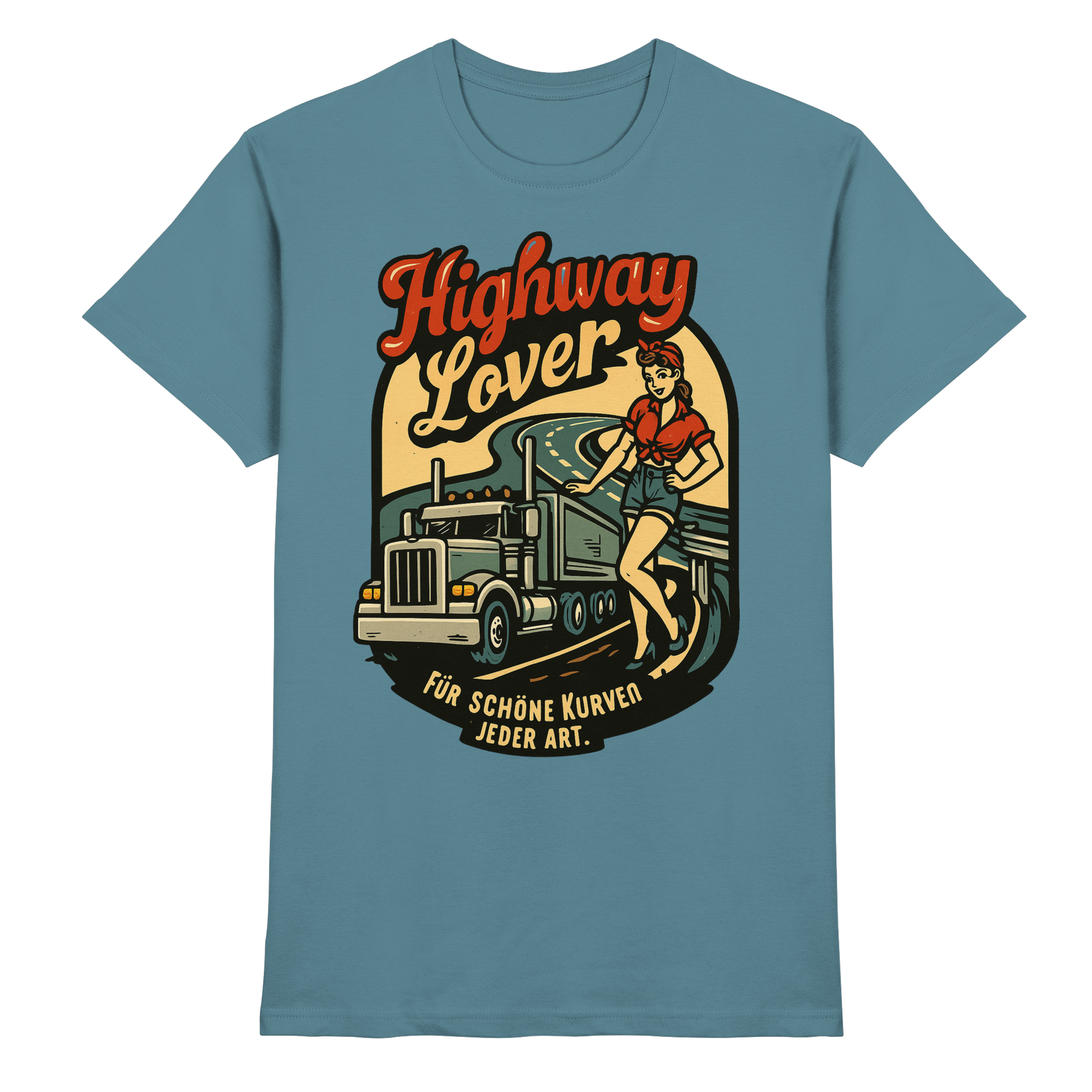 Highway Lover - Für schöne Kurven jeder Art - Premium Shirt