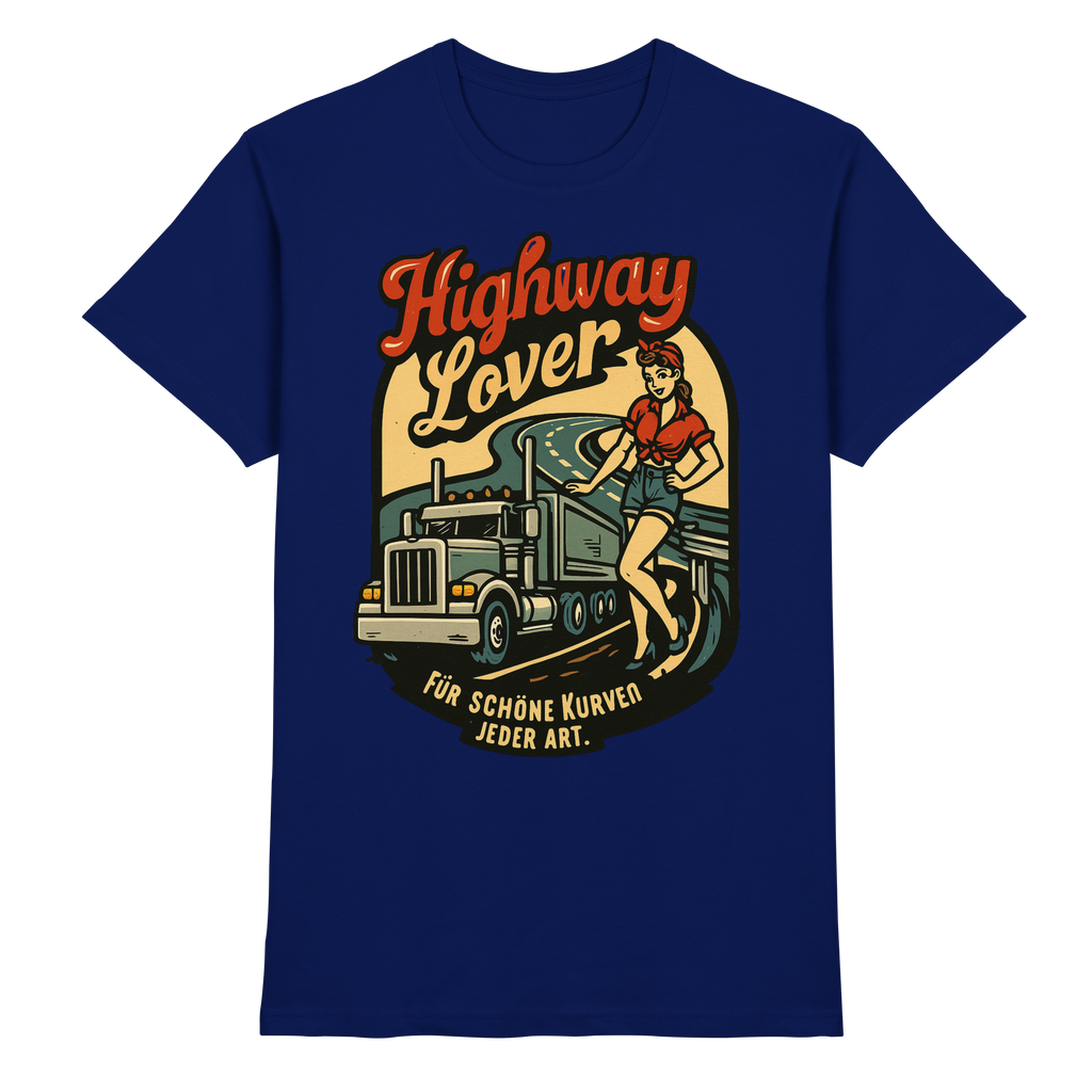 Highway Lover - Für schöne Kurven jeder Art - Premium Shirt