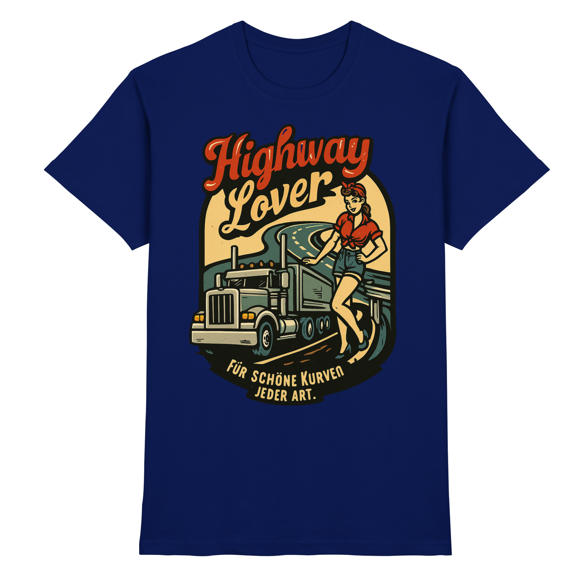Highway Lover - Für schöne Kurven jeder Art - Premium Shirt