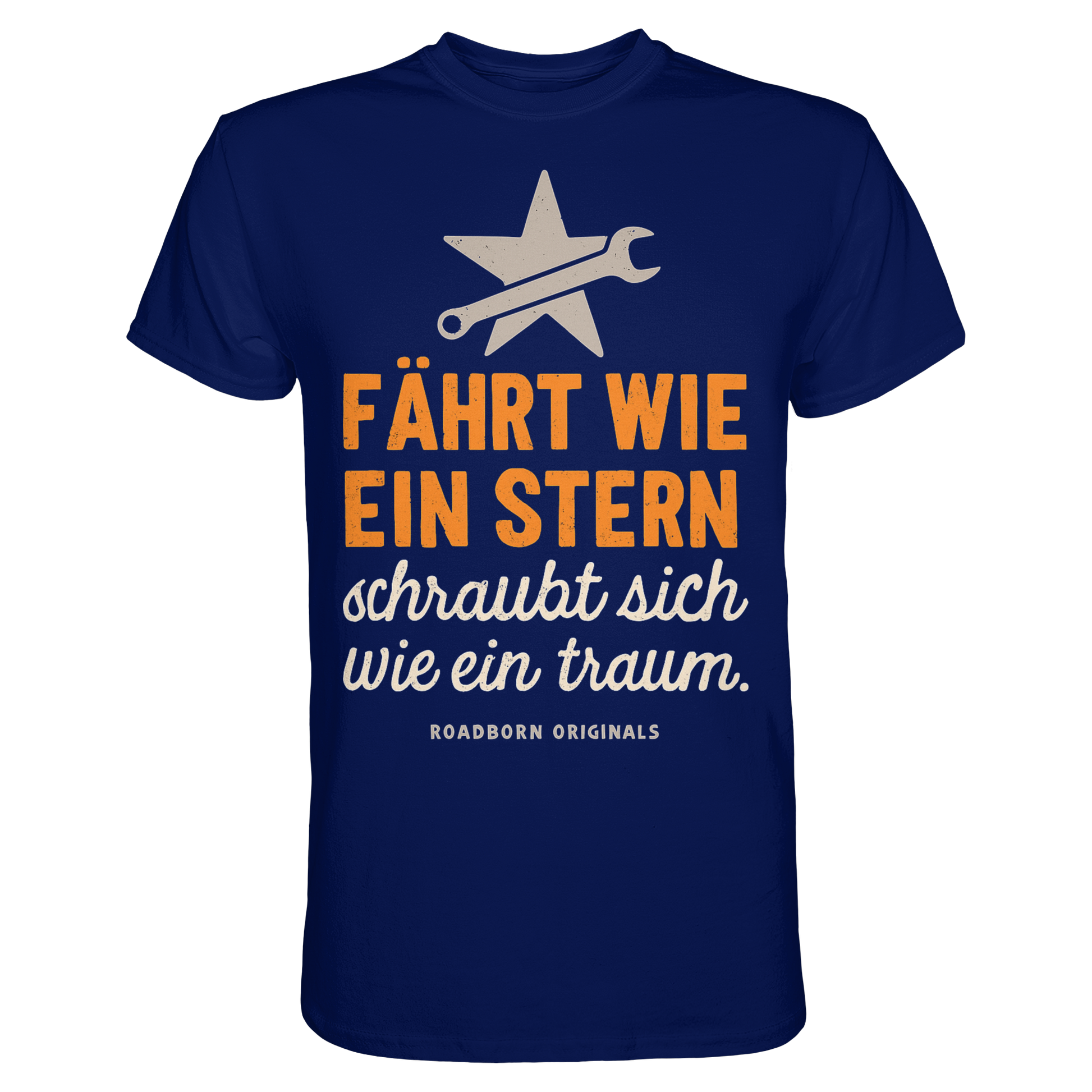 Fährt wie ein Stern, schraubt sich wie ein Traum - Premium Shirt
