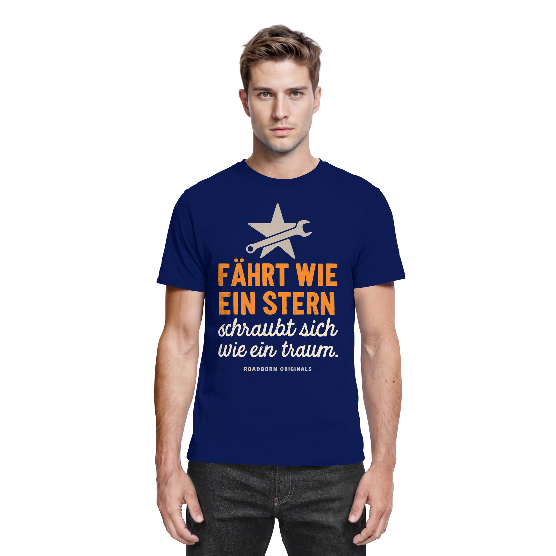 Fährt wie ein Stern, schraubt sich wie ein Traum - Premium Shirt