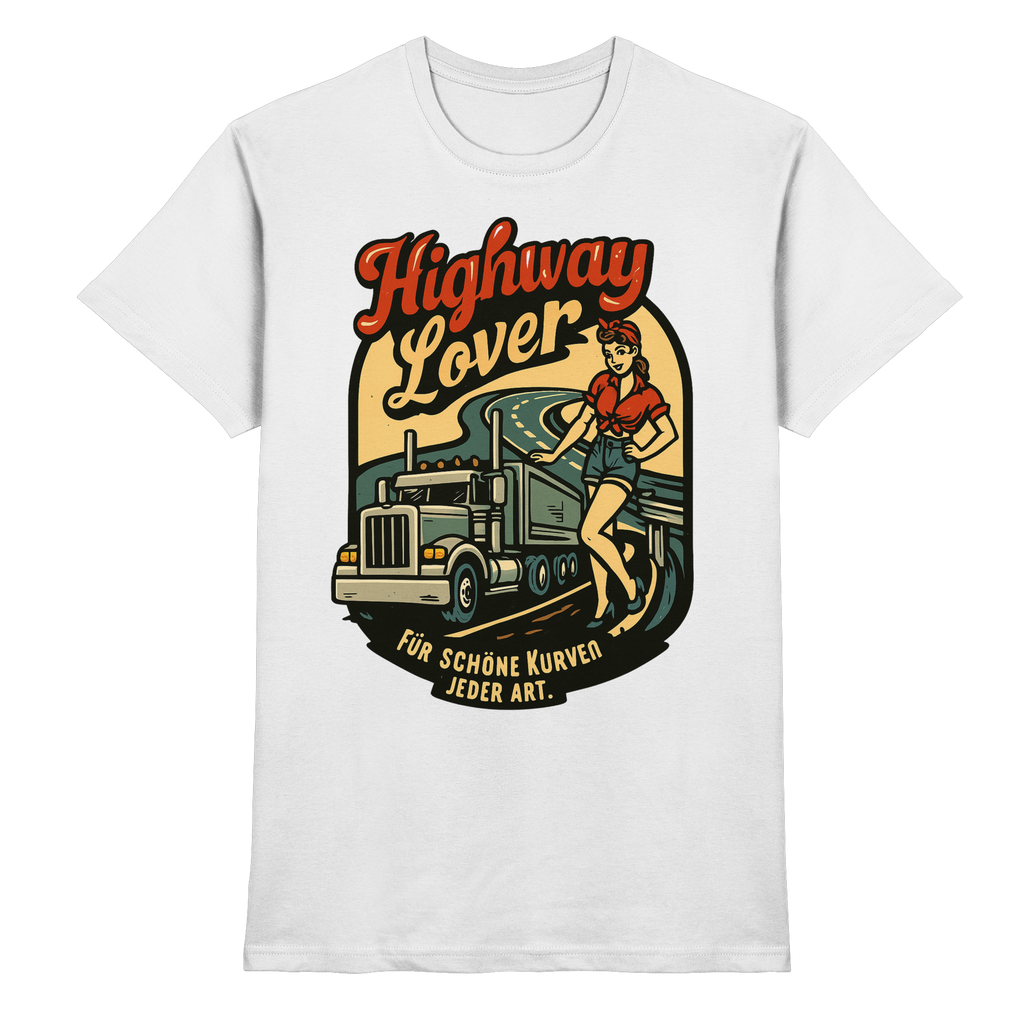 Highway Lover - Für schöne Kurven jeder Art - Premium Shirt