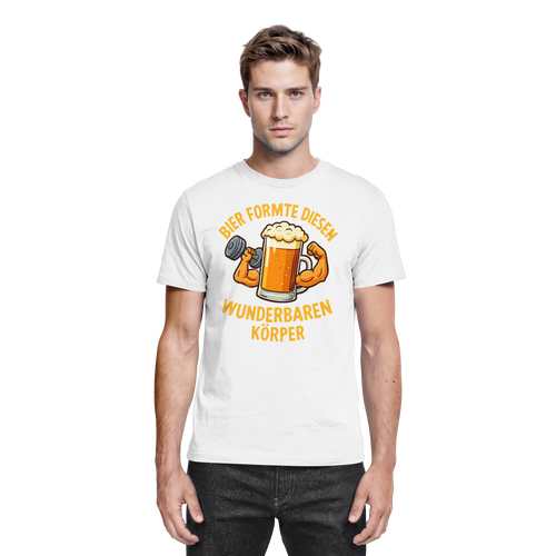 Bier formte diesen wunderbaren Körper - Premium Shirt