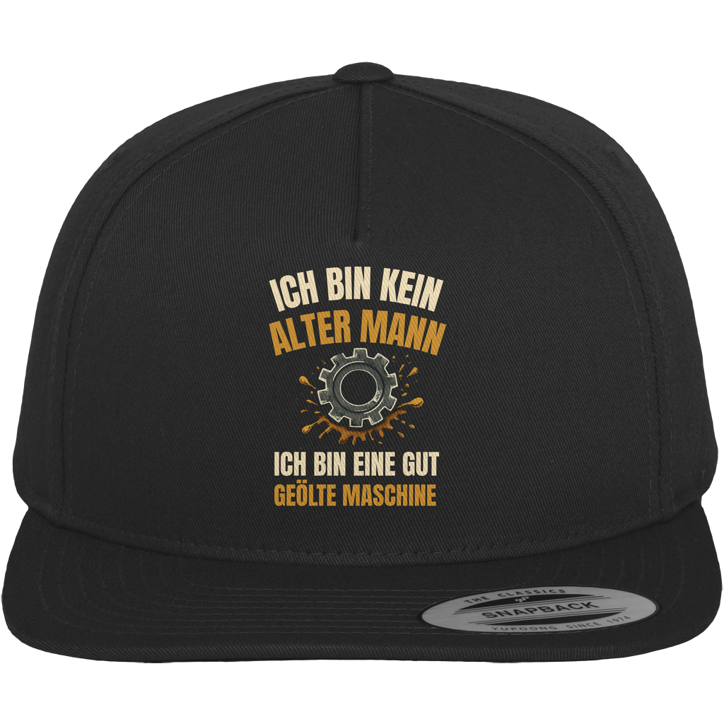 Ich bin kein alter Mann. Ich bin eine gut geölte Maschine - Premium Snapback