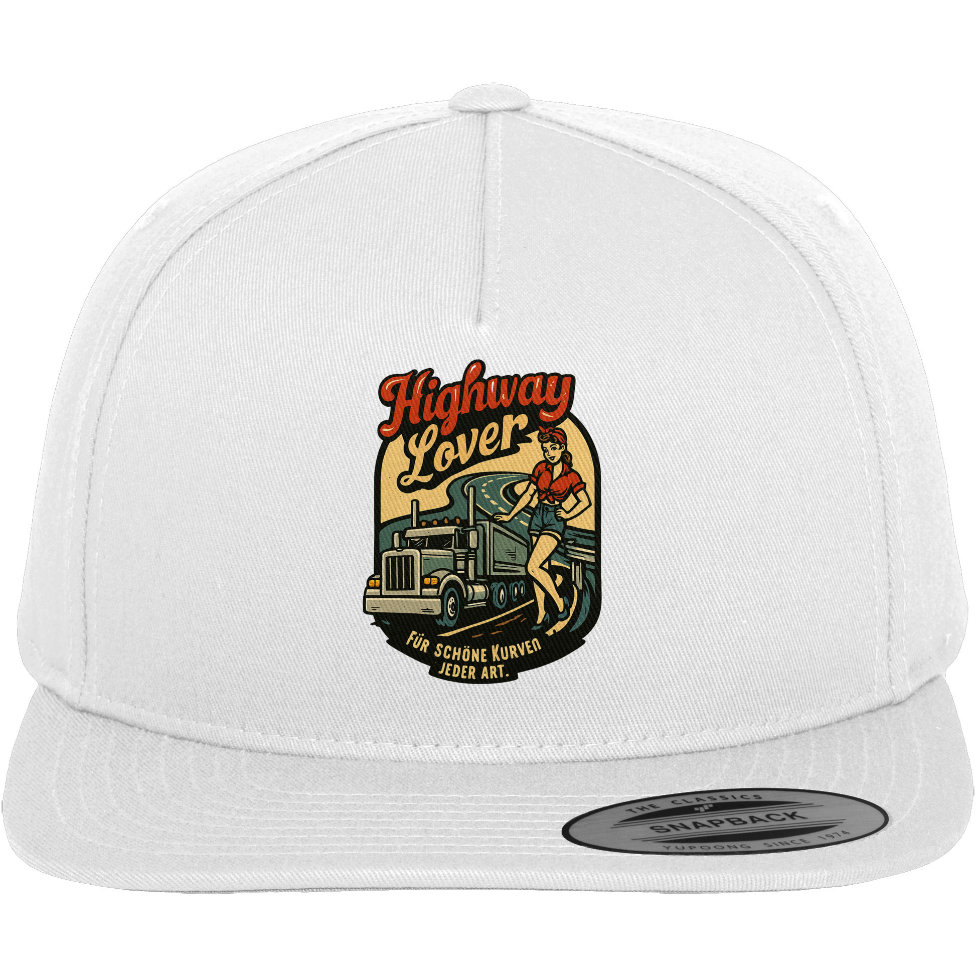 Highway Lover - Für schöne Kurven jeder Art - Premium Snapback