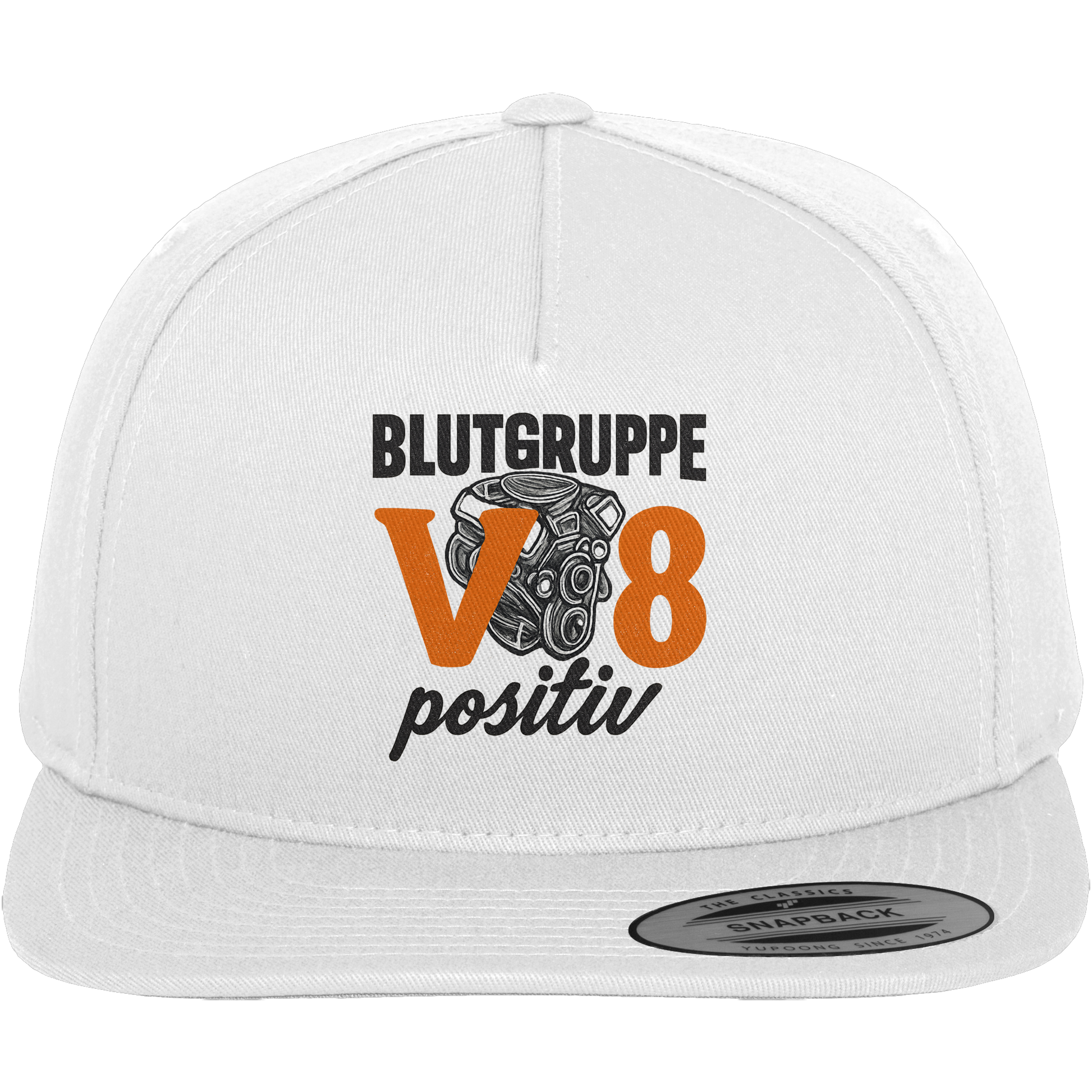 Blutgruppe V8 positiv - Premium Snapback