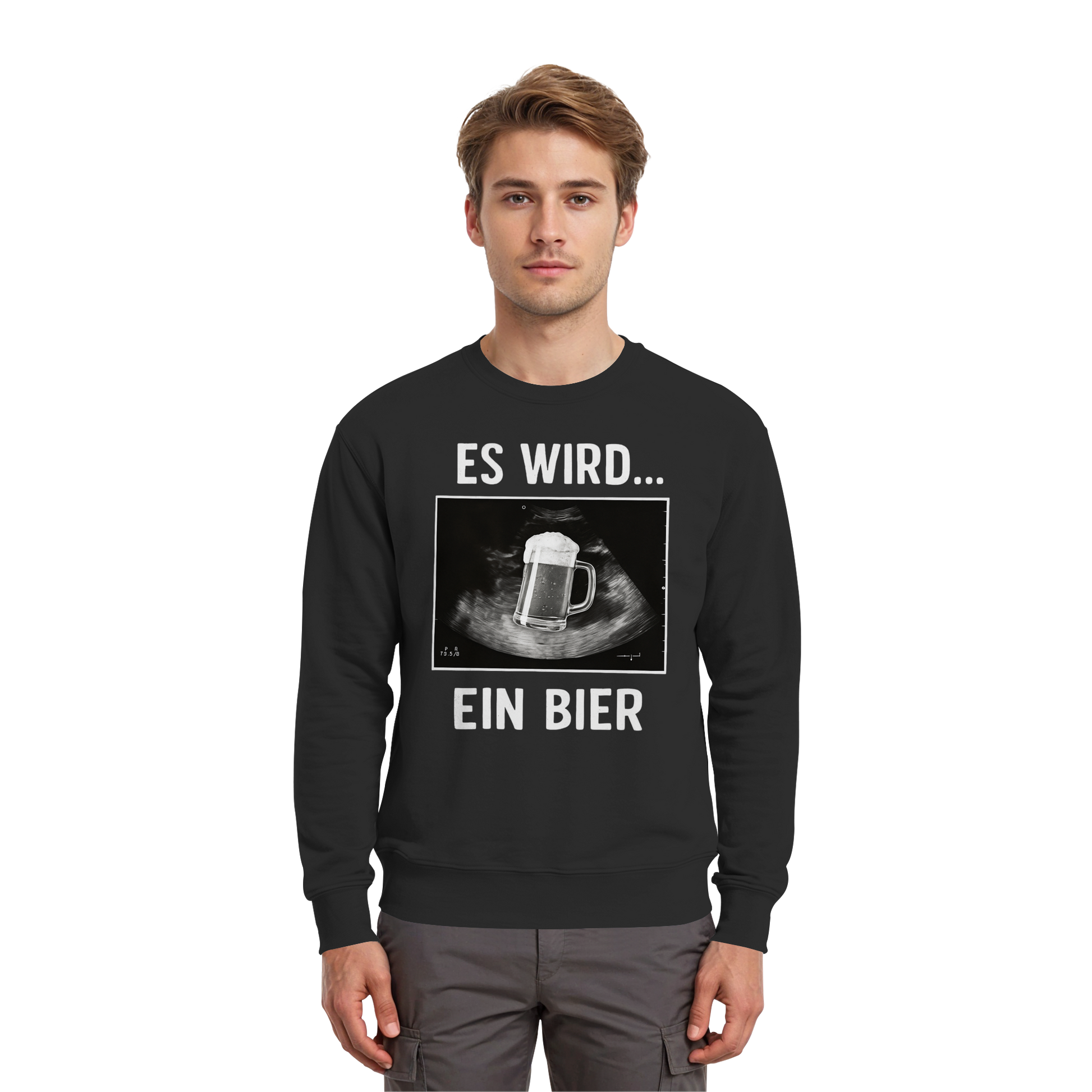 Es wird ein Bier - Premium Sweatshirt
