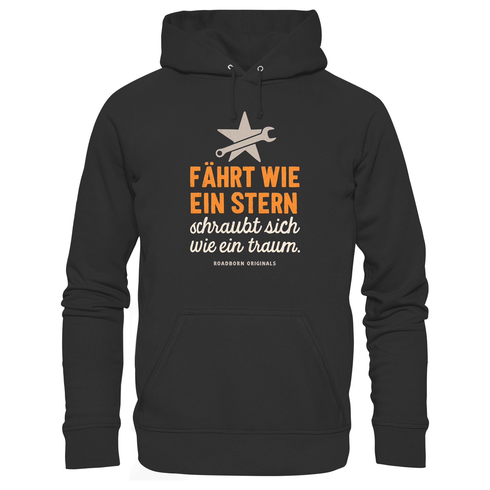 Fährt wie ein Stern, schraubt sich wie ein Traum - Premium Unisex Hoodie