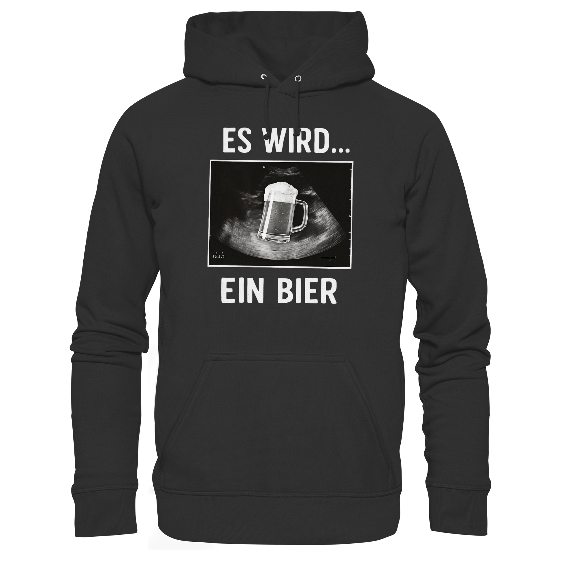 Es wird ein Bier - Premium Unisex Hoodie