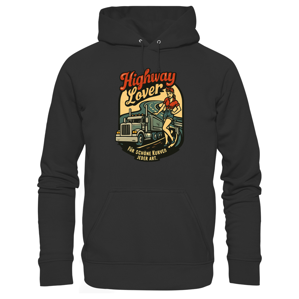 Highway Lover - Für schöne Kurven jeder Art - Premium Unisex Hoodie