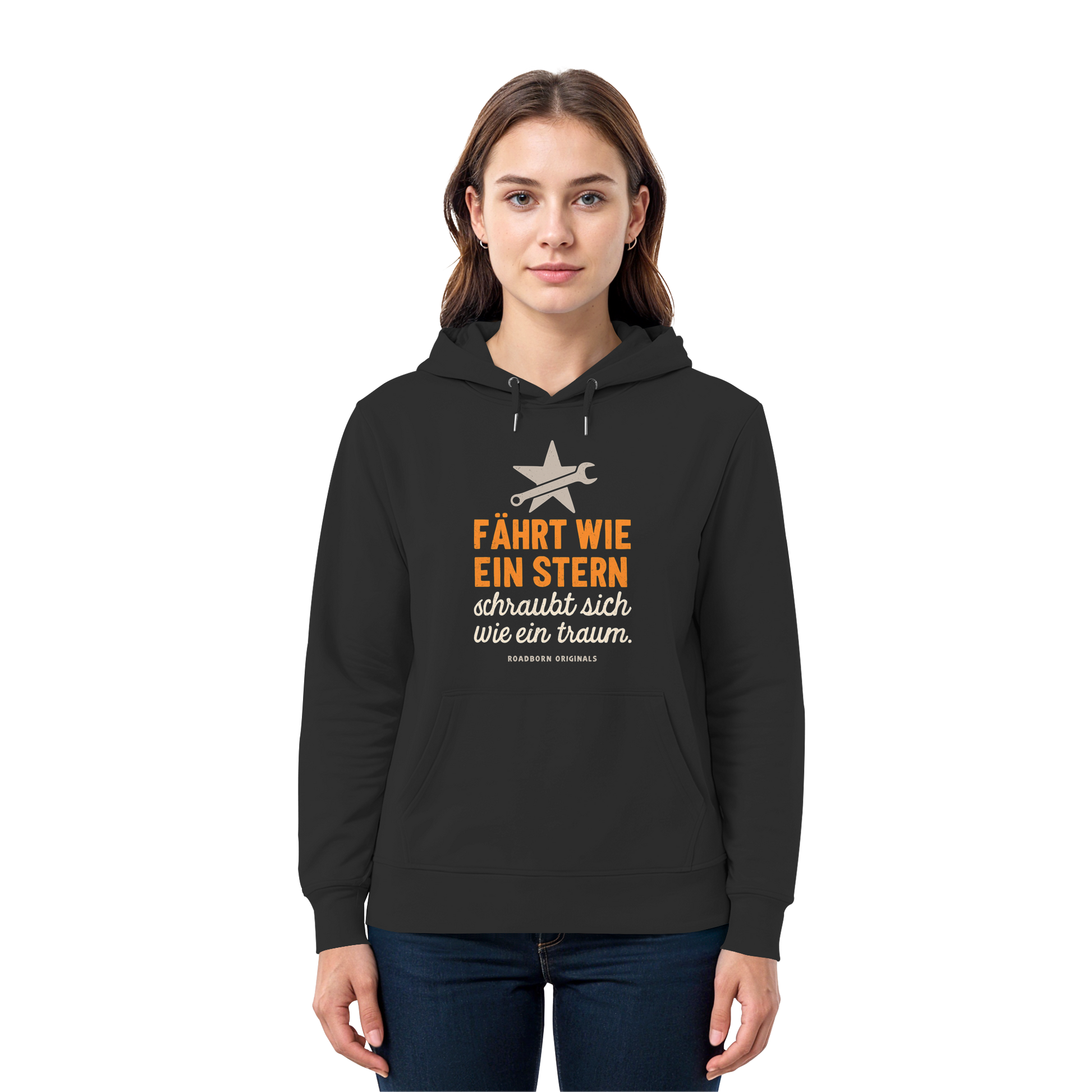 Fährt wie ein Stern, schraubt sich wie ein Traum - Premium Unisex Hoodie