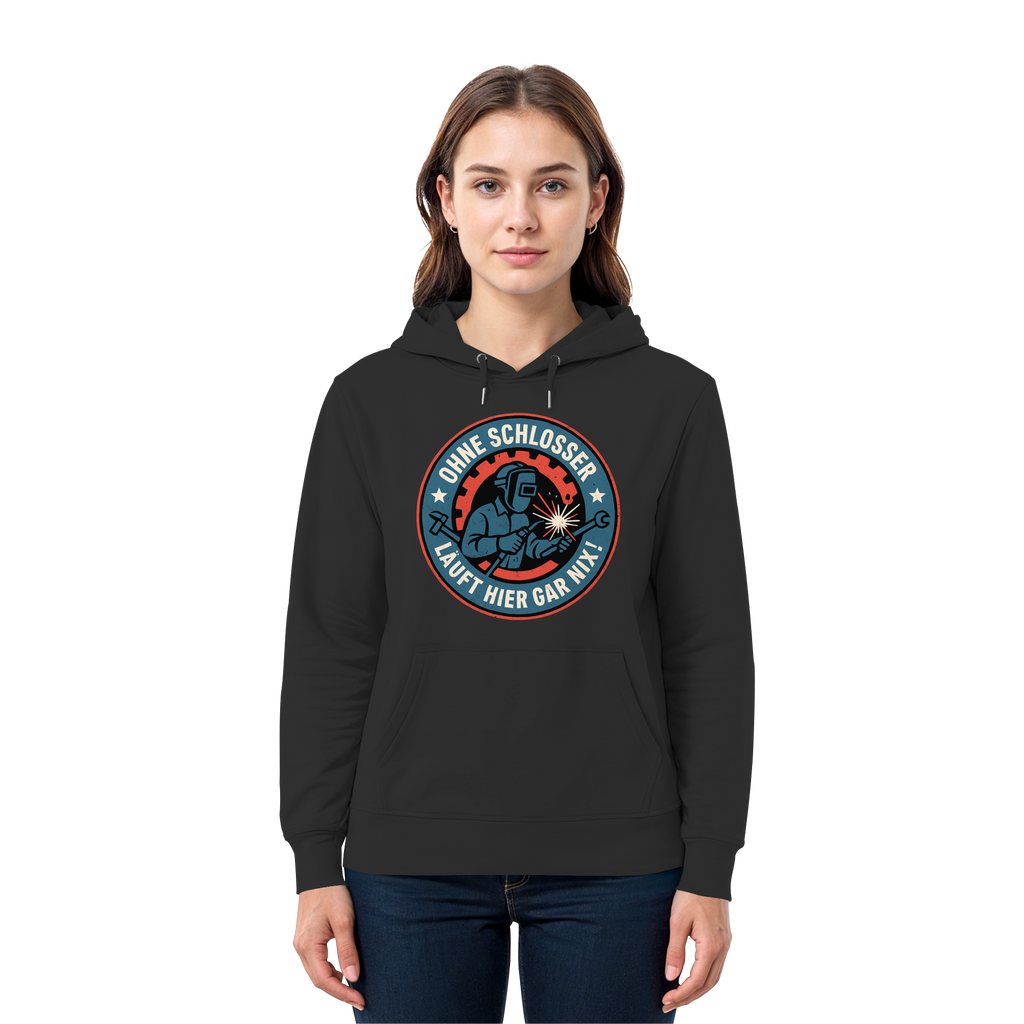 Ohne Schlosser läuft hier gar nix! - Premium Unisex Hoodie