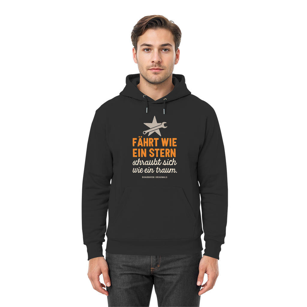 Fährt wie ein Stern, schraubt sich wie ein Traum - Premium Unisex Hoodie