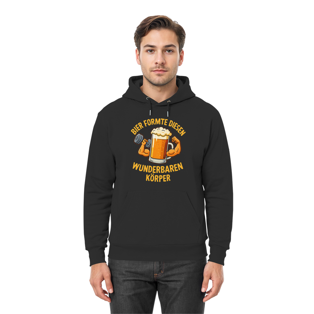Bier formte diesen wunderbaren Körper - Premium Unisex Hoodie