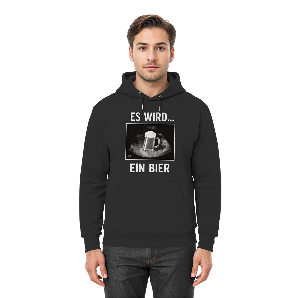 Es wird ein Bier - Premium Unisex Hoodie
