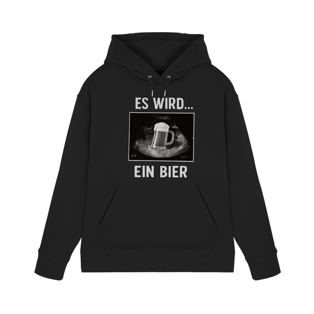 Es wird ein Bier - Premium Unisex Hoodie