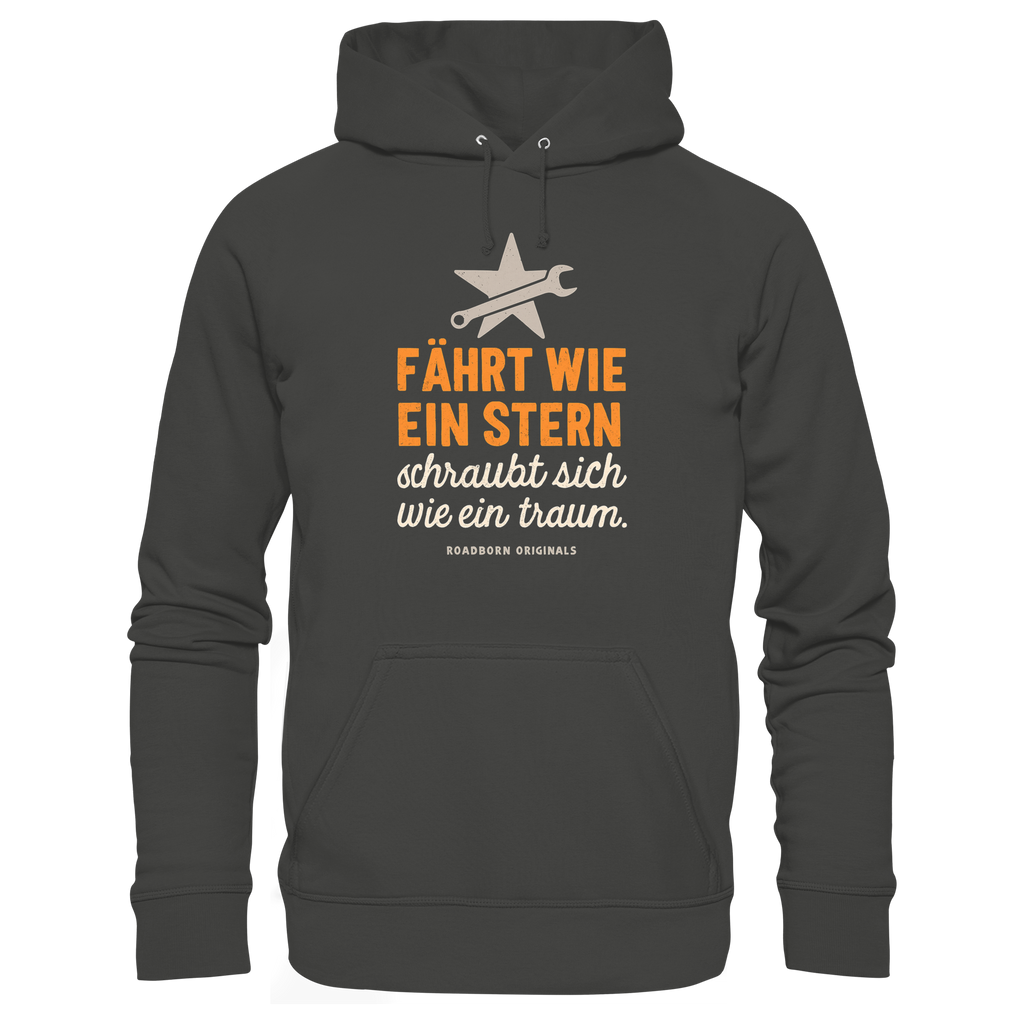 Fährt wie ein Stern, schraubt sich wie ein Traum - Premium Unisex Hoodie