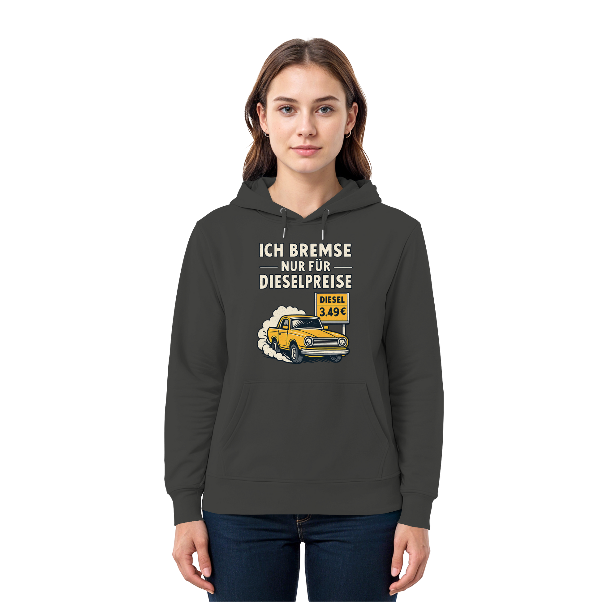 Ich bremse nur für Dieselpreise - Premium Unisex Hoodie