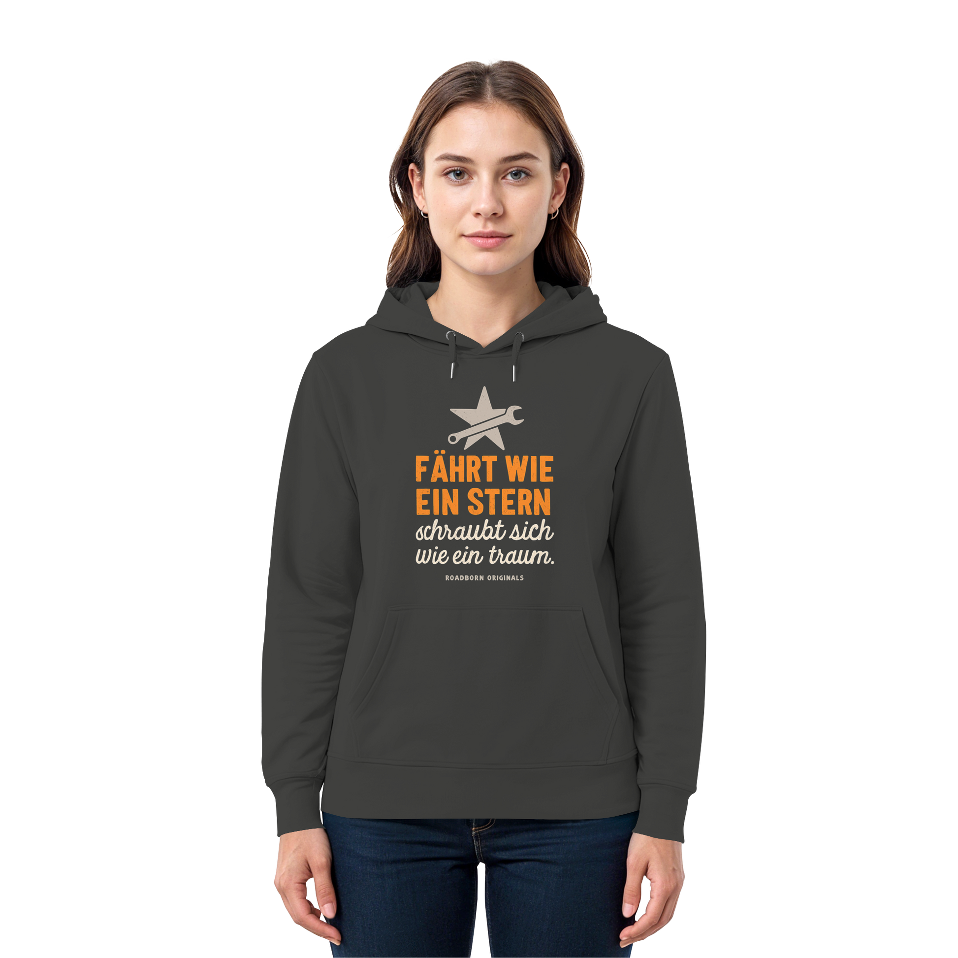 Fährt wie ein Stern, schraubt sich wie ein Traum - Premium Unisex Hoodie