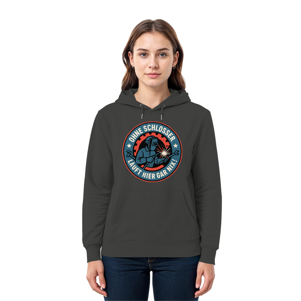 Ohne Schlosser läuft hier gar nix! - Premium Unisex Hoodie