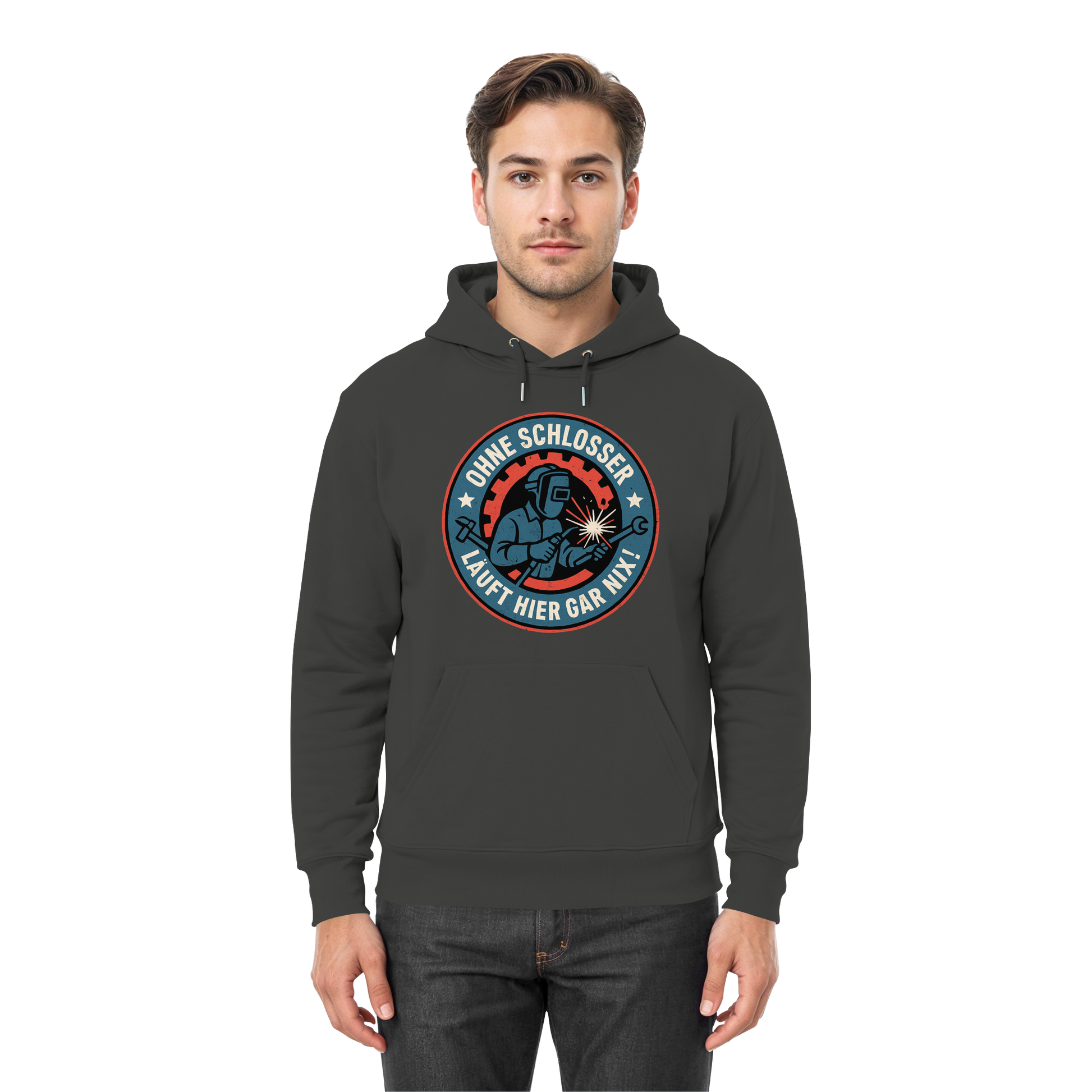 Ohne Schlosser läuft hier gar nix! - Premium Unisex Hoodie