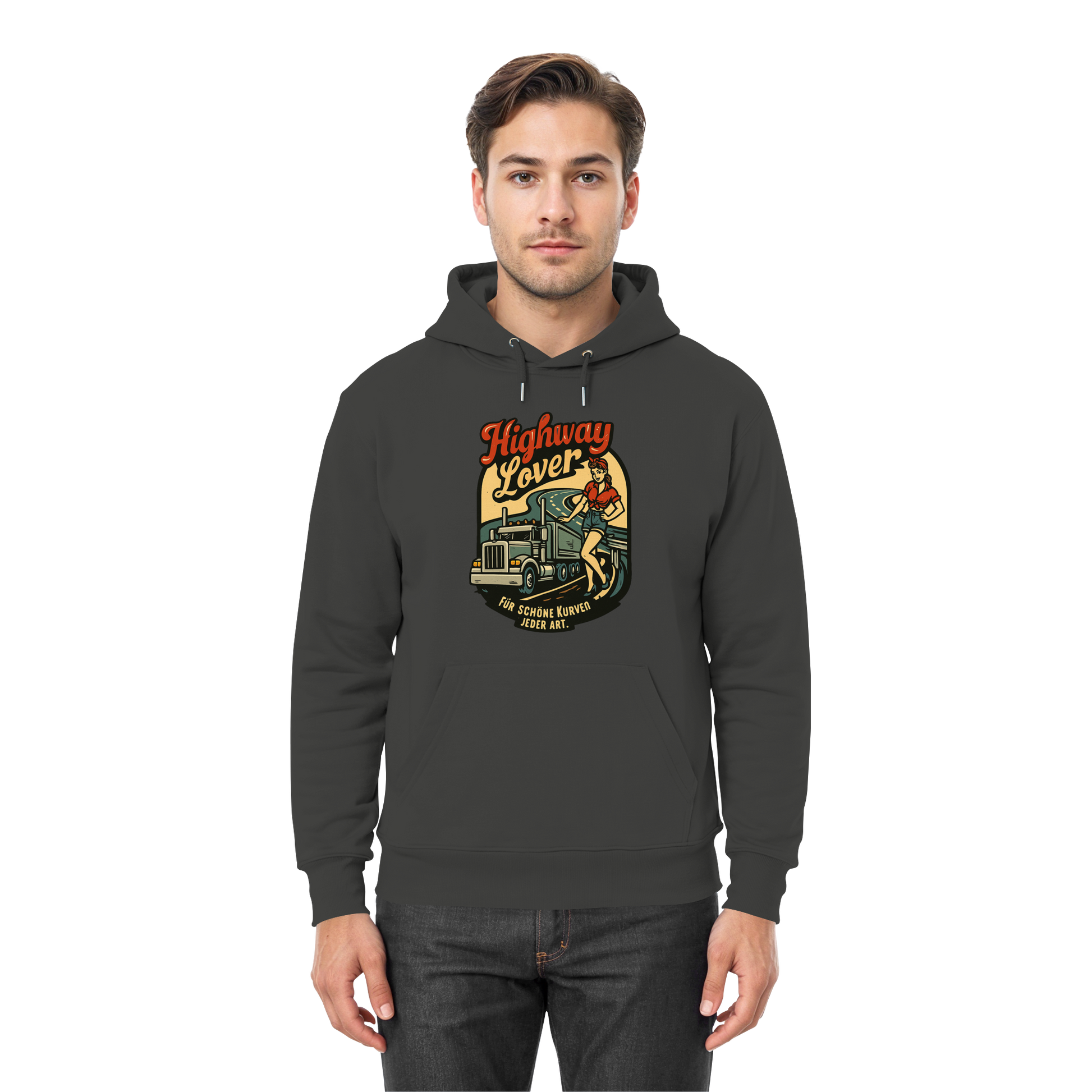 Highway Lover - Für schöne Kurven jeder Art - Premium Unisex Hoodie