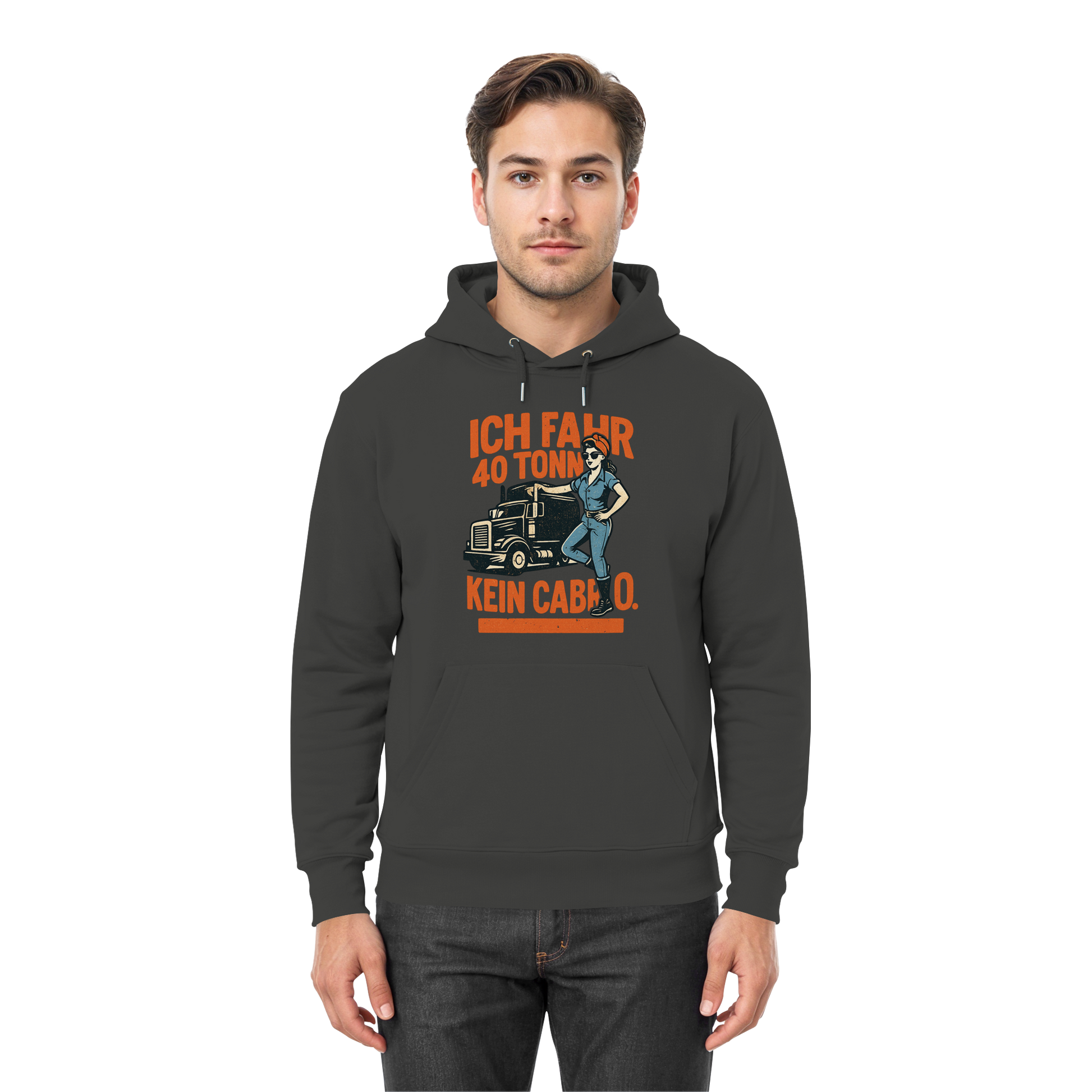 Ich fahr 40 Tonner - kein Cabrio - Premium Unisex Hoodie