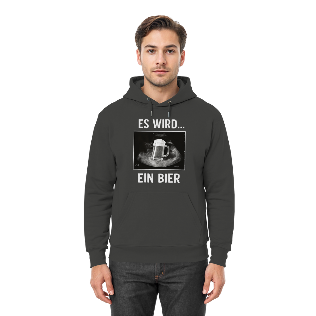 Es wird ein Bier - Premium Unisex Hoodie