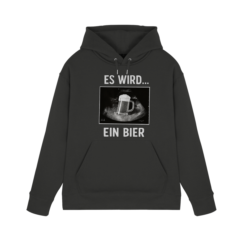 Es wird ein Bier - Premium Unisex Hoodie