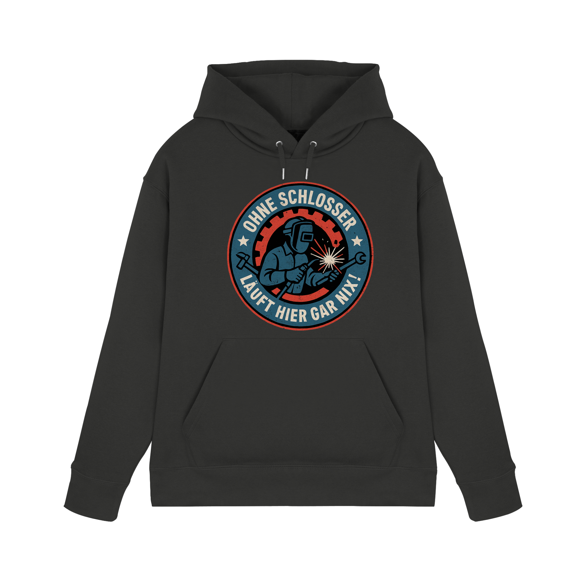 Ohne Schlosser läuft hier gar nix! - Premium Unisex Hoodie