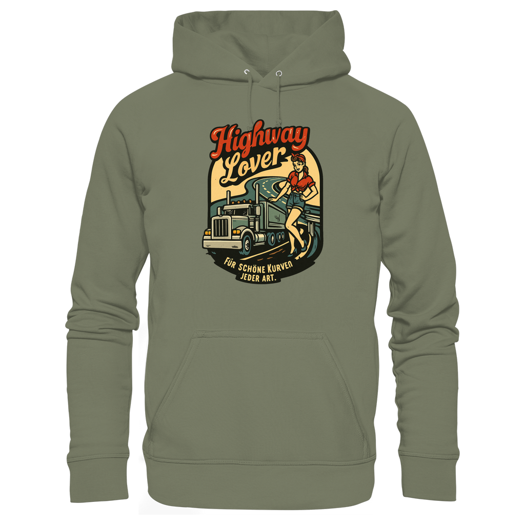Highway Lover - Für schöne Kurven jeder Art - Premium Unisex Hoodie